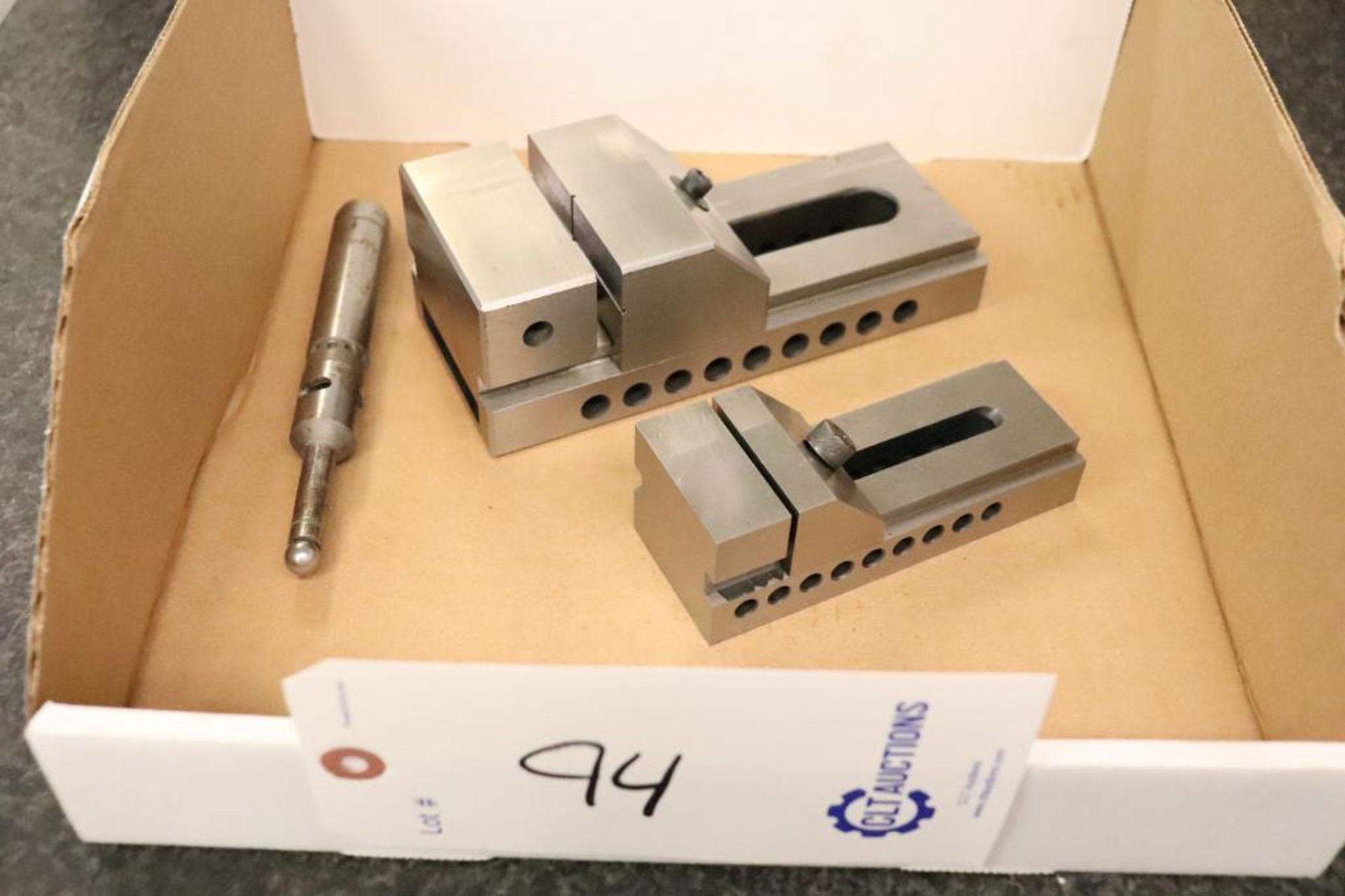 Precision vises, Japanese made w/ electronic edge finder, carbide endmills