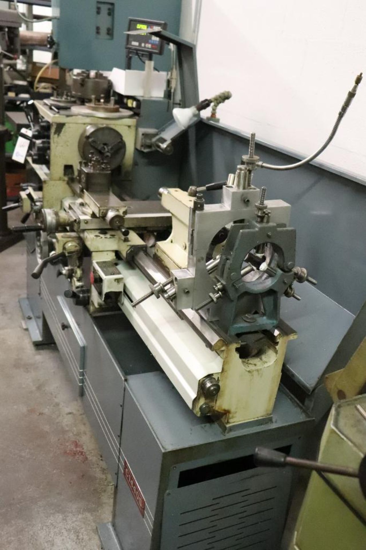 Clausing-Metosa 1440S geared head engine lathe - Image 2 of 18