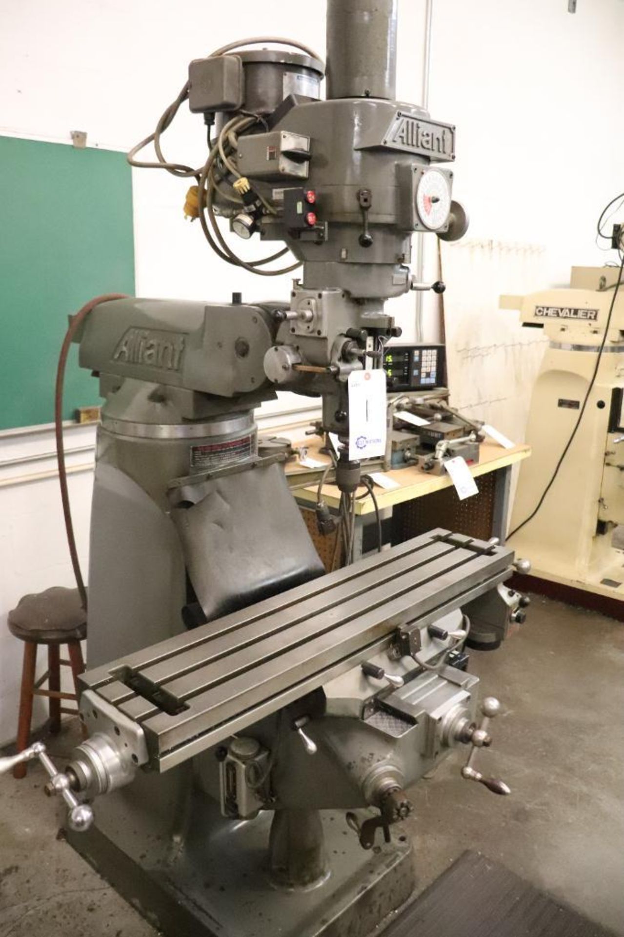 Alliant 42S vertical milling machine