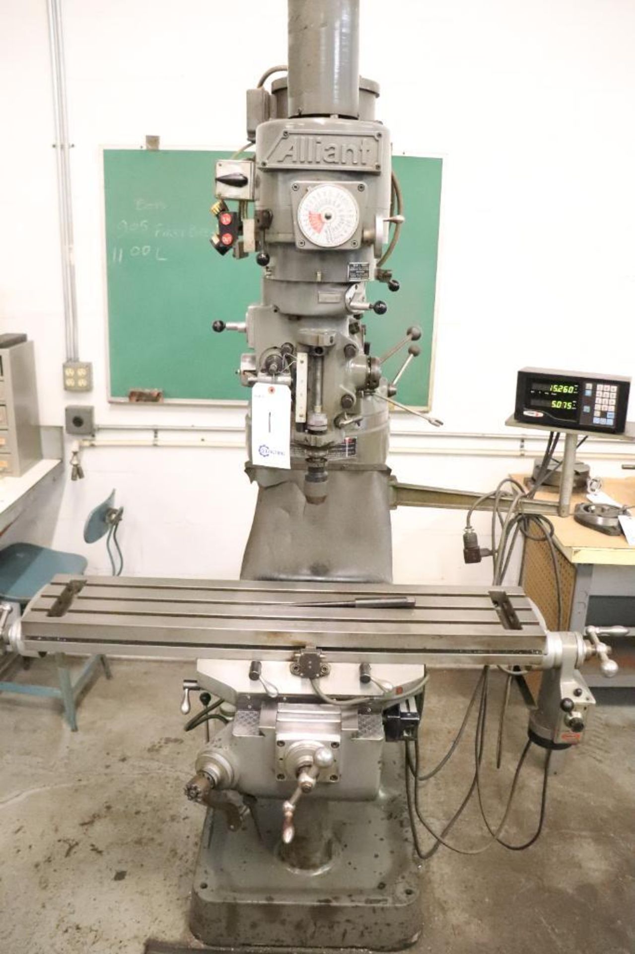 Alliant 42S vertical milling machine - Image 3 of 22