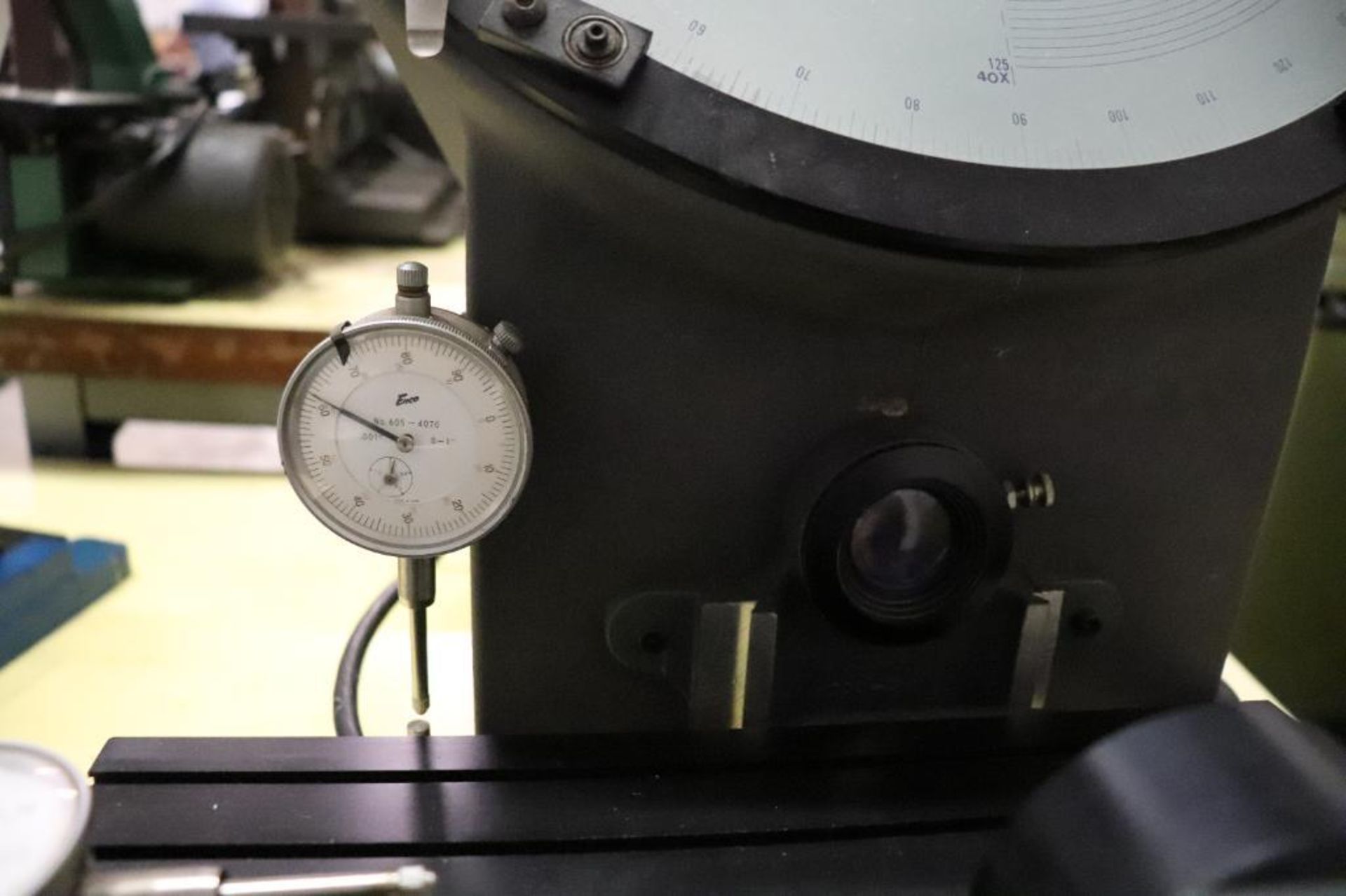 Bench top optical comparator with Enco dial indicators - Image 2 of 5