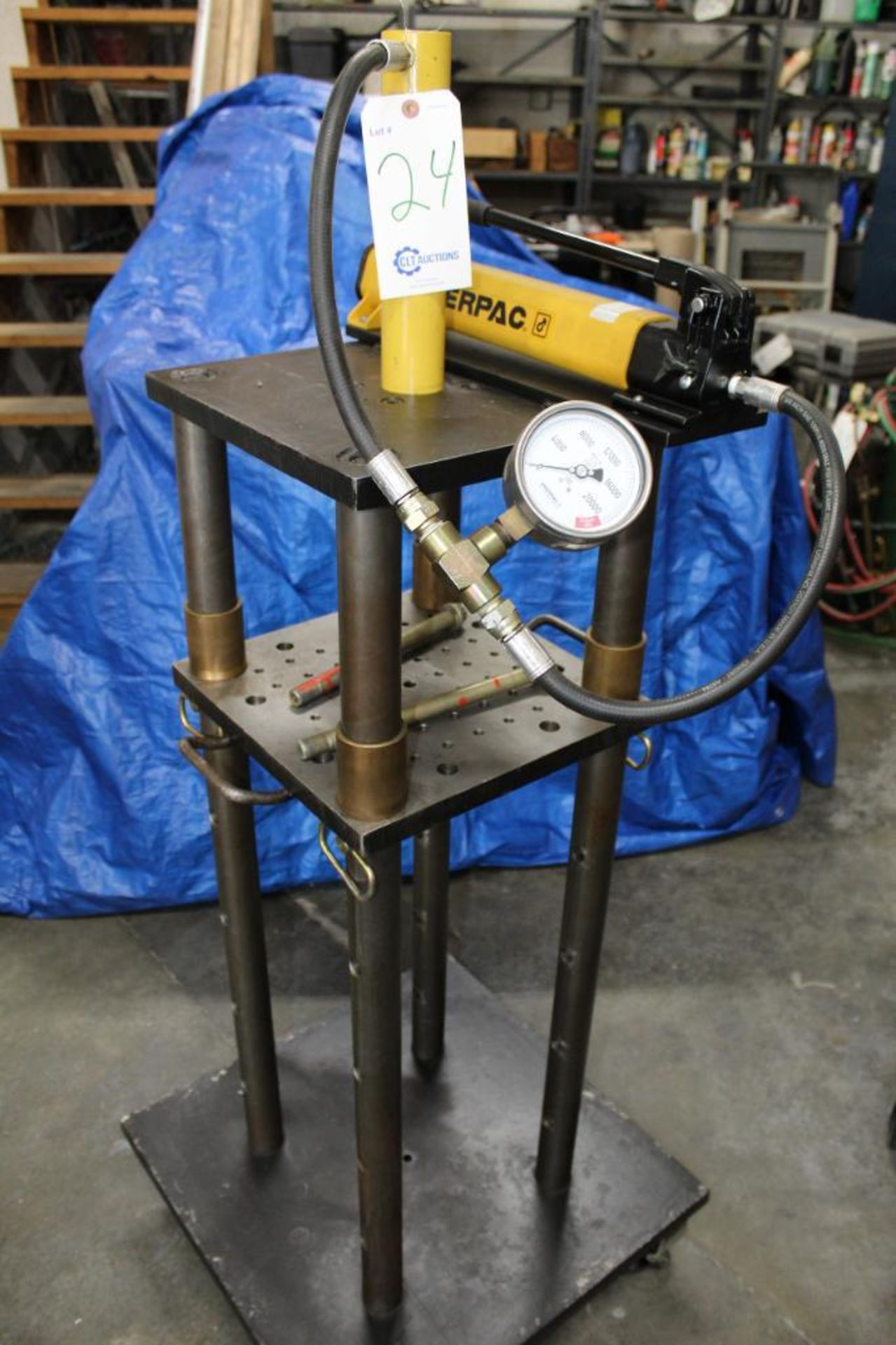 Enerpac hydraulic press 10,000 psi