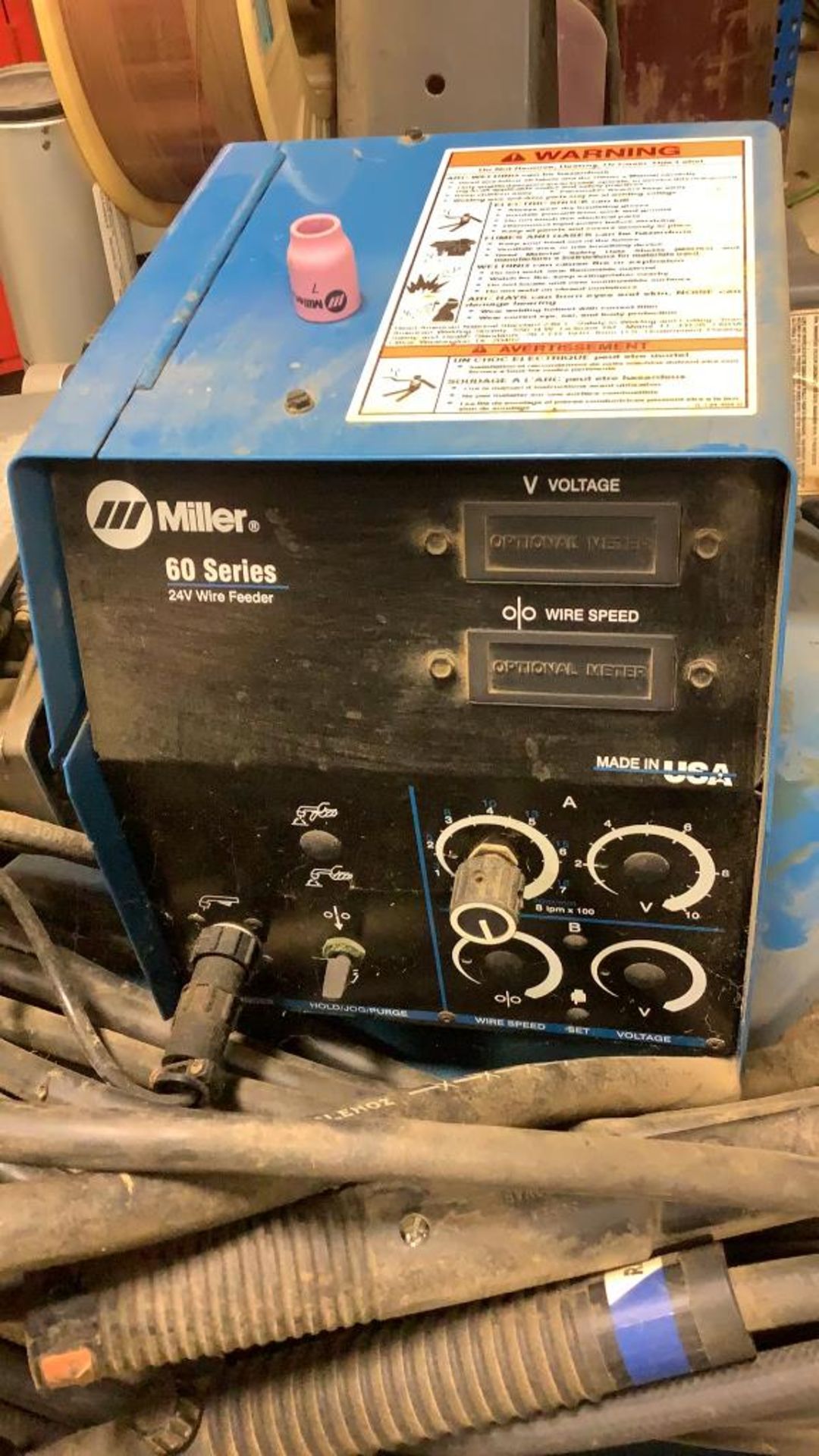 Miller Welder & Wire Feeder - Image 14 of 17