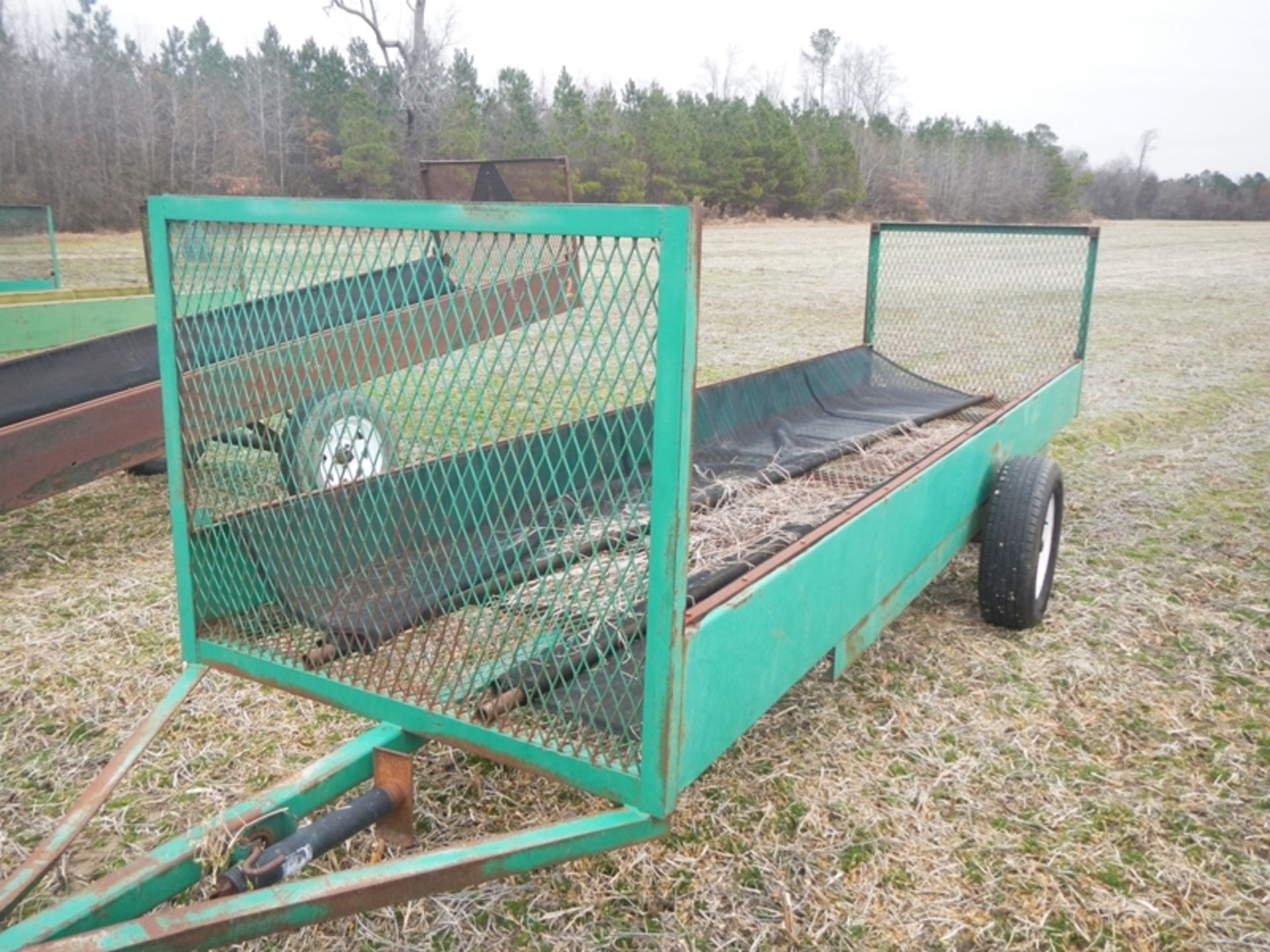 Steel tobacco truck