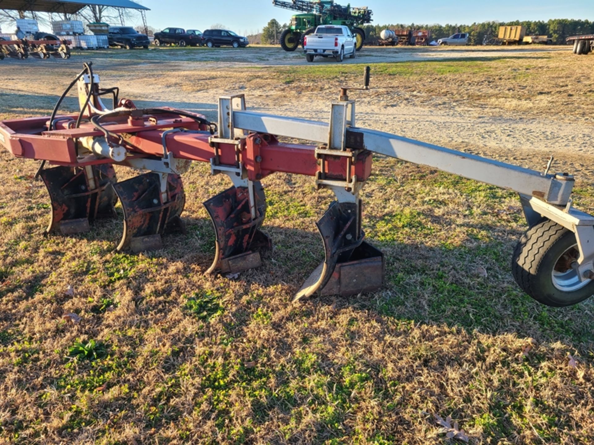 Long 4 bottom switch plow