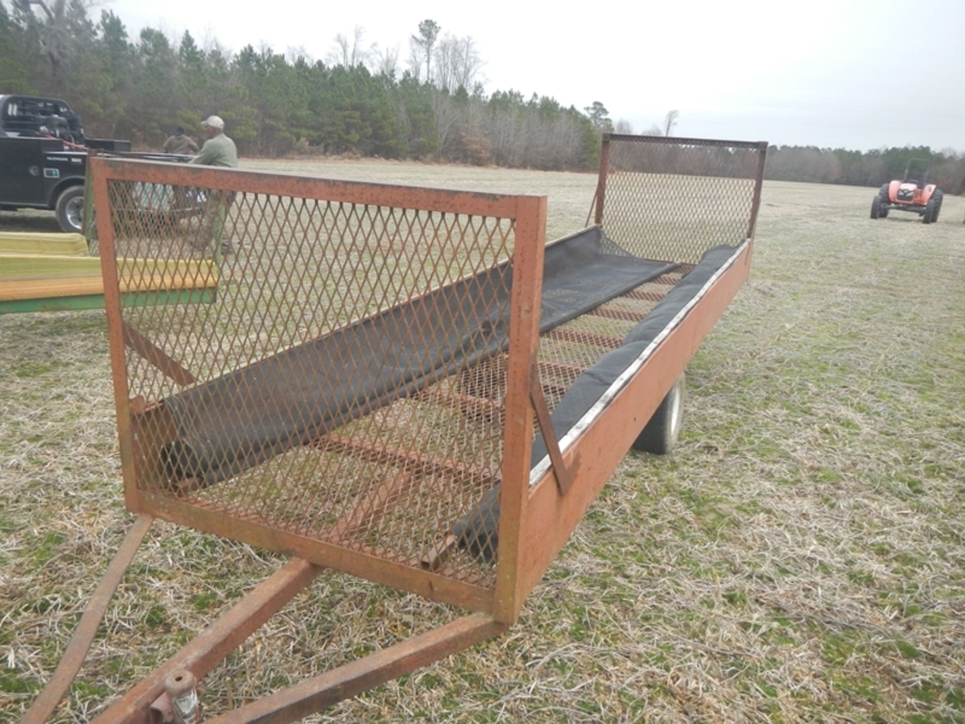 Steel tobacco truck