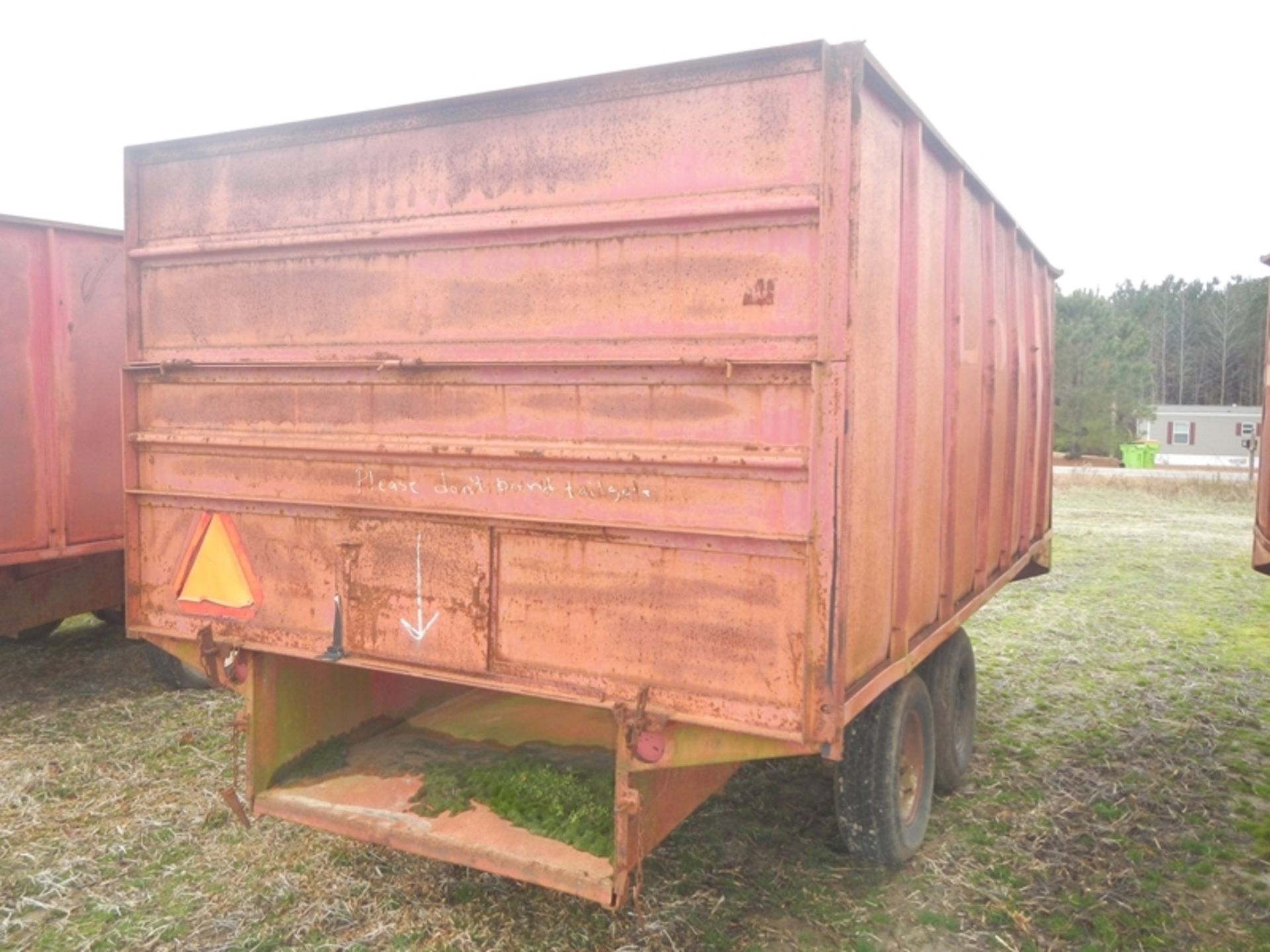 Long dual axle peanut trailer - Image 2 of 2