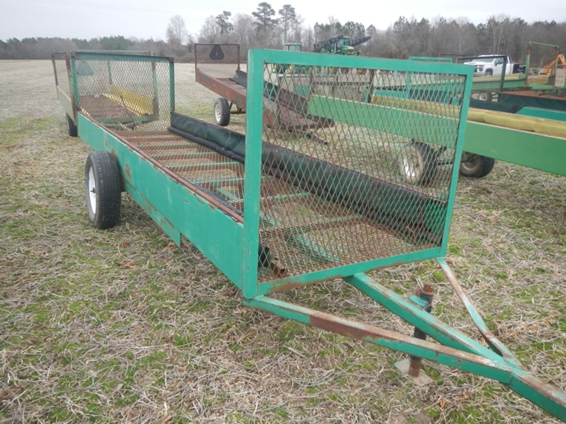 Steel tobacco truck