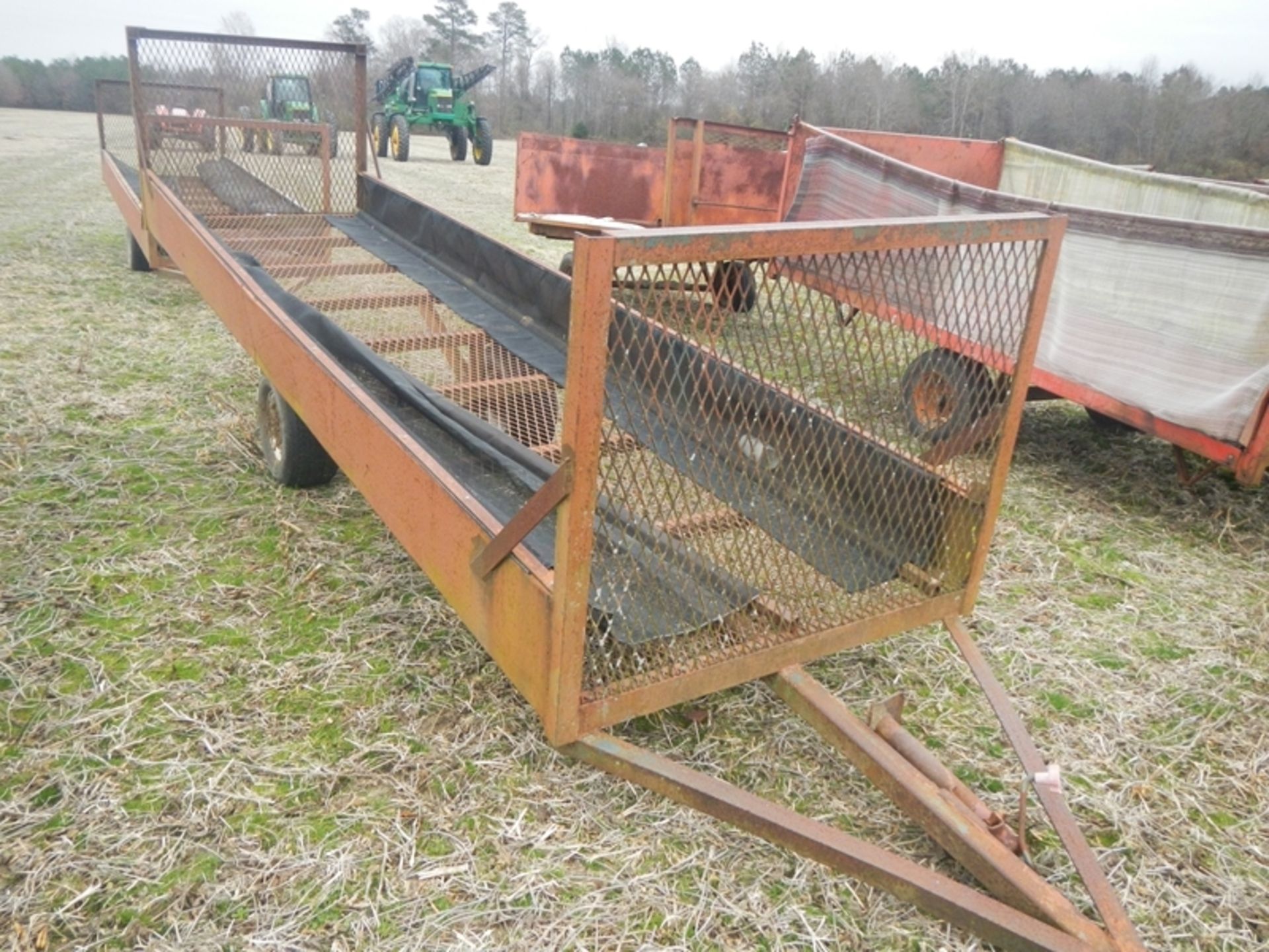 Steel tobacco truck