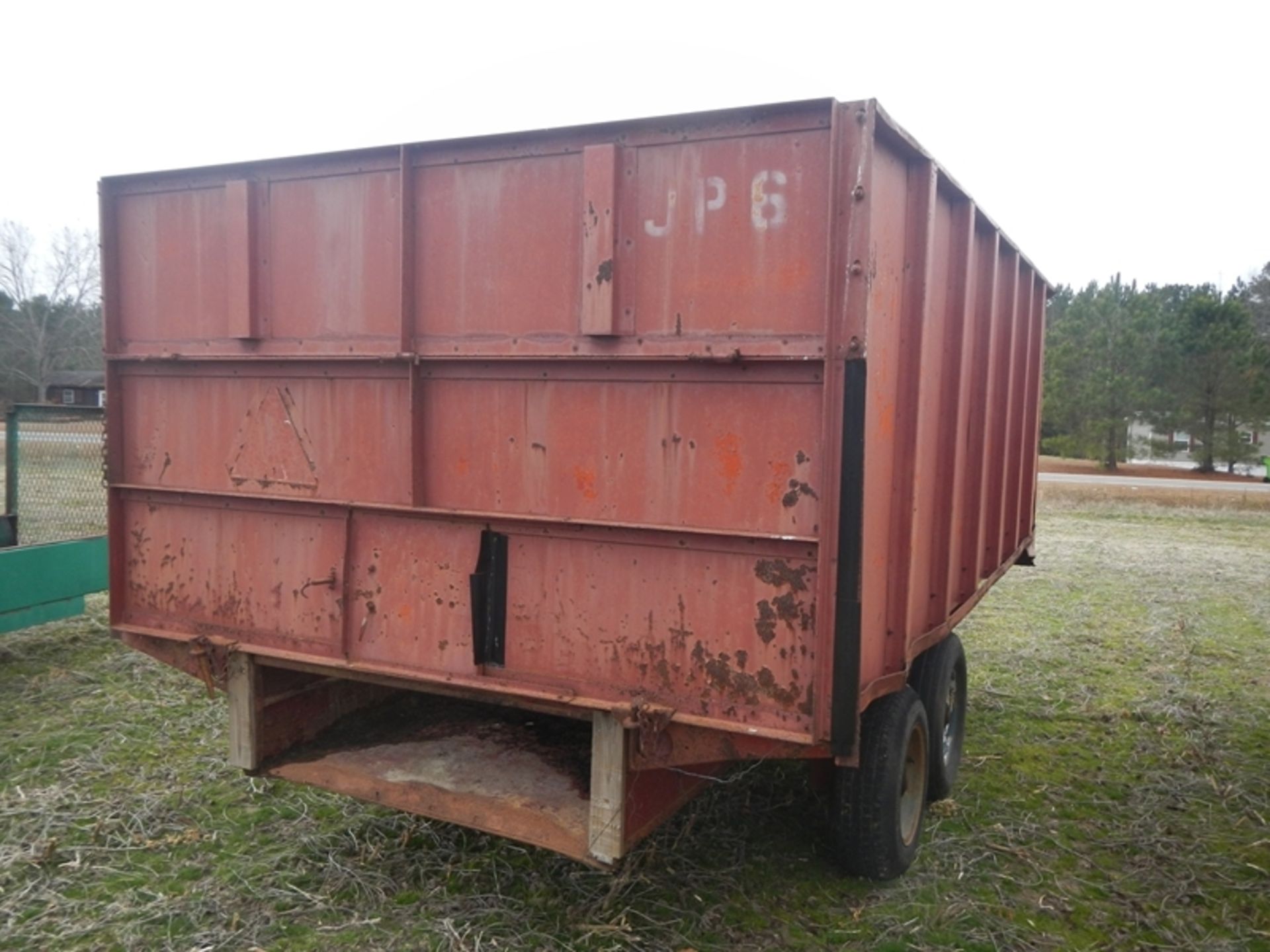 Long dual axle peanut trailer - Image 2 of 2