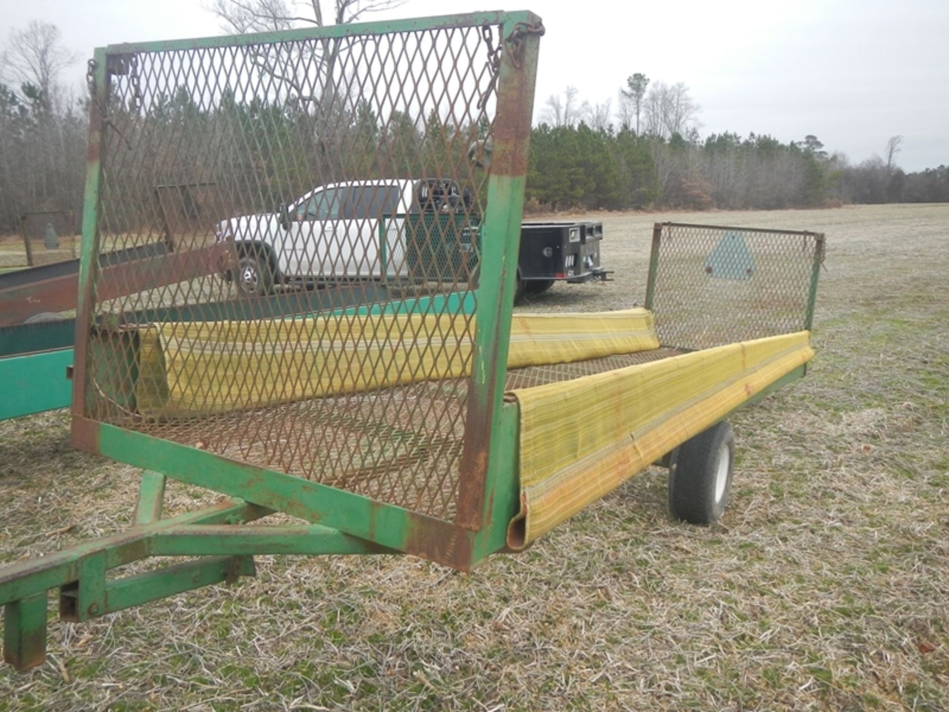 Steel tobacco truck