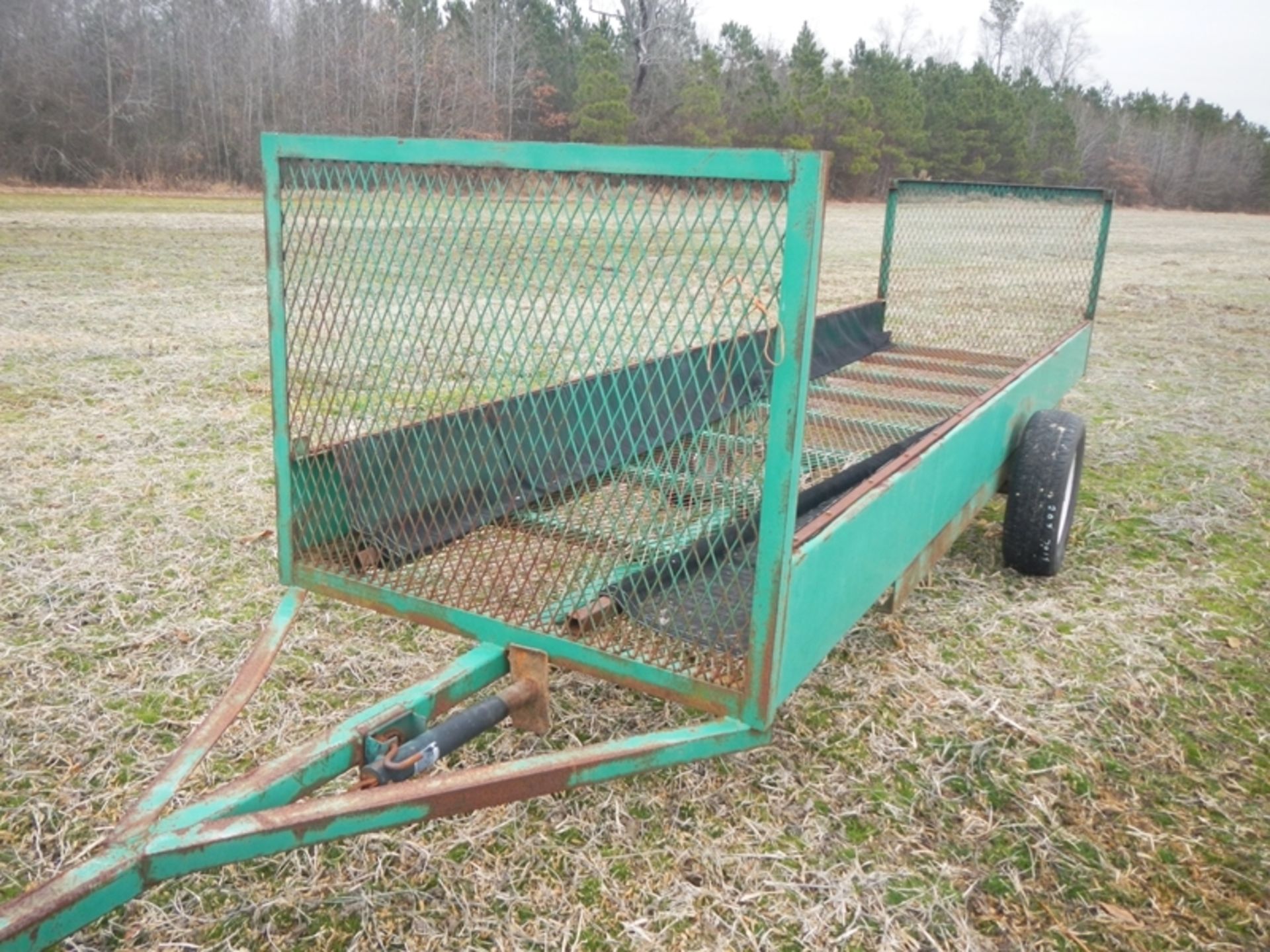 Steel tobacco truck