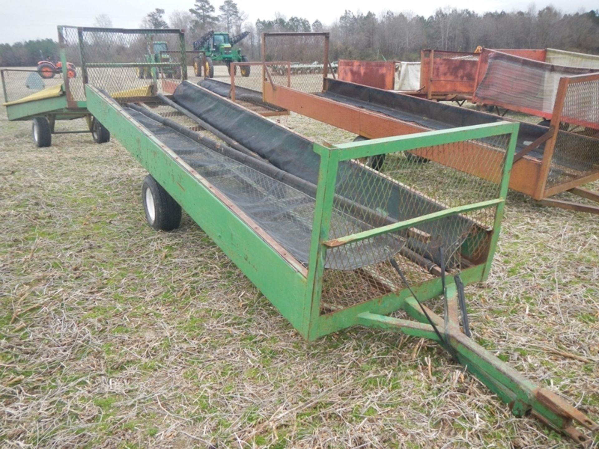 Steel tobacco truck