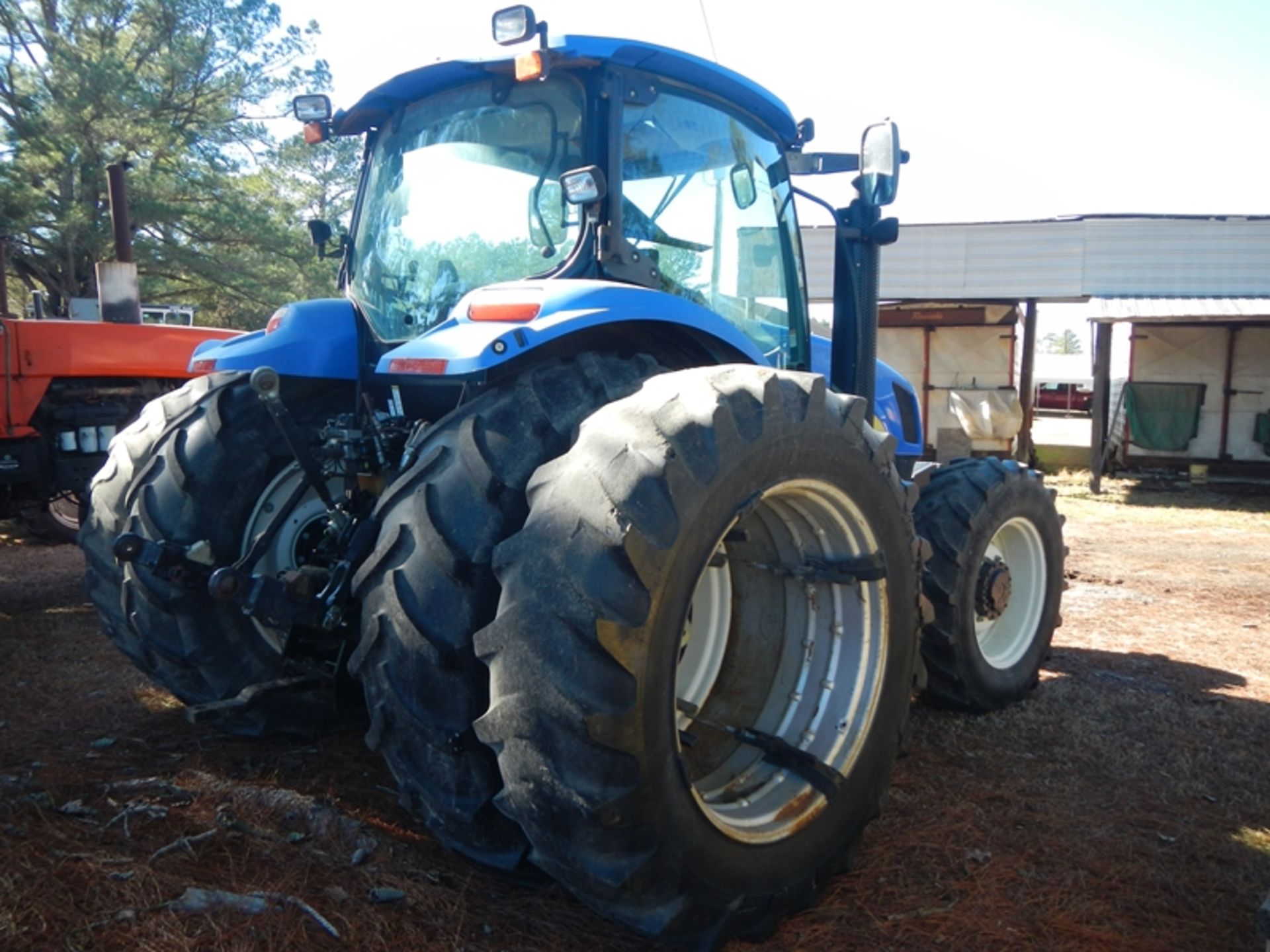 New Holland T6050 snap on duals, weights, 3094 hours, - Image 3 of 7