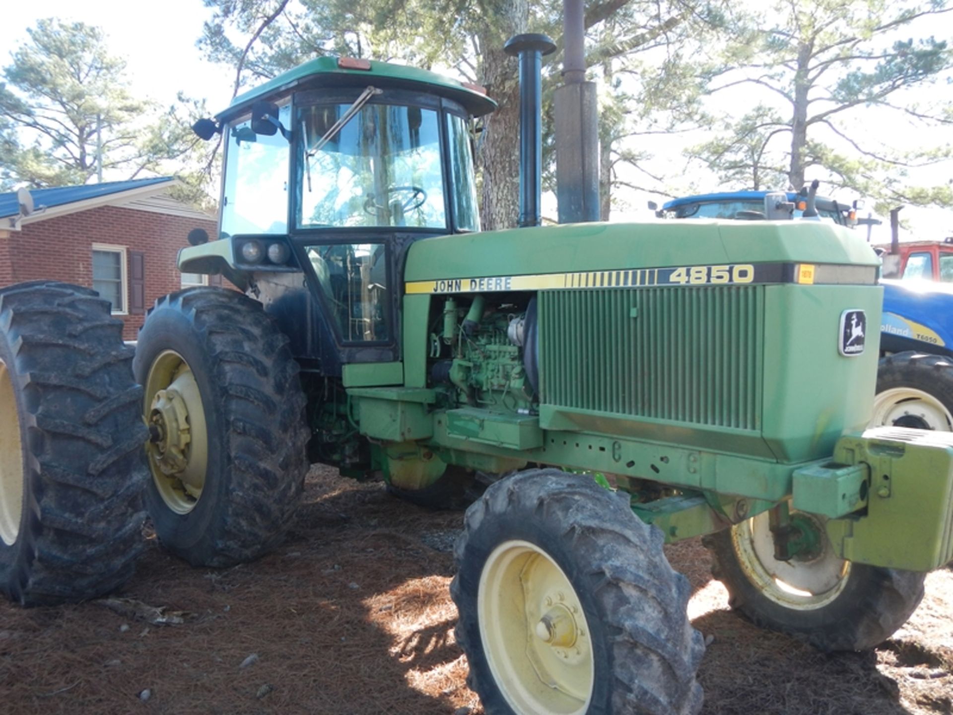 JD 4850 duals, weights, quick hitch, RW4850P002685 cannot read hours