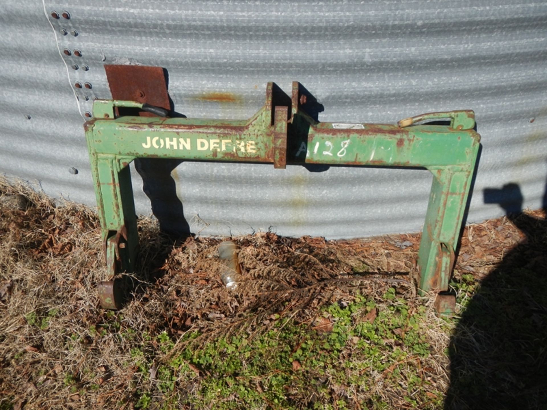 JD 4850 duals, weights, quick hitch, RW4850P002685 cannot read hours - Image 7 of 8