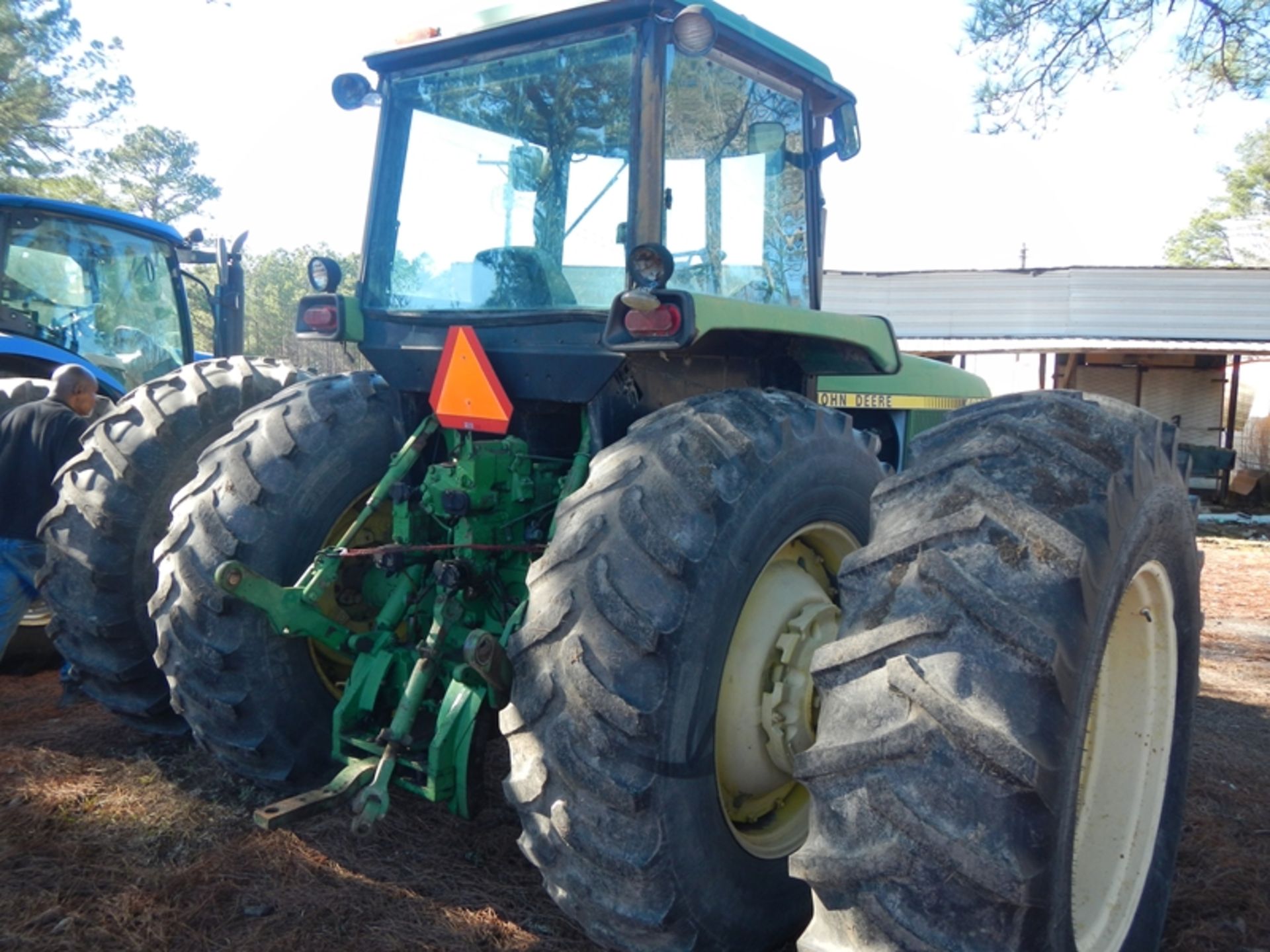 JD 4850 duals, weights, quick hitch, RW4850P002685 cannot read hours - Image 2 of 8