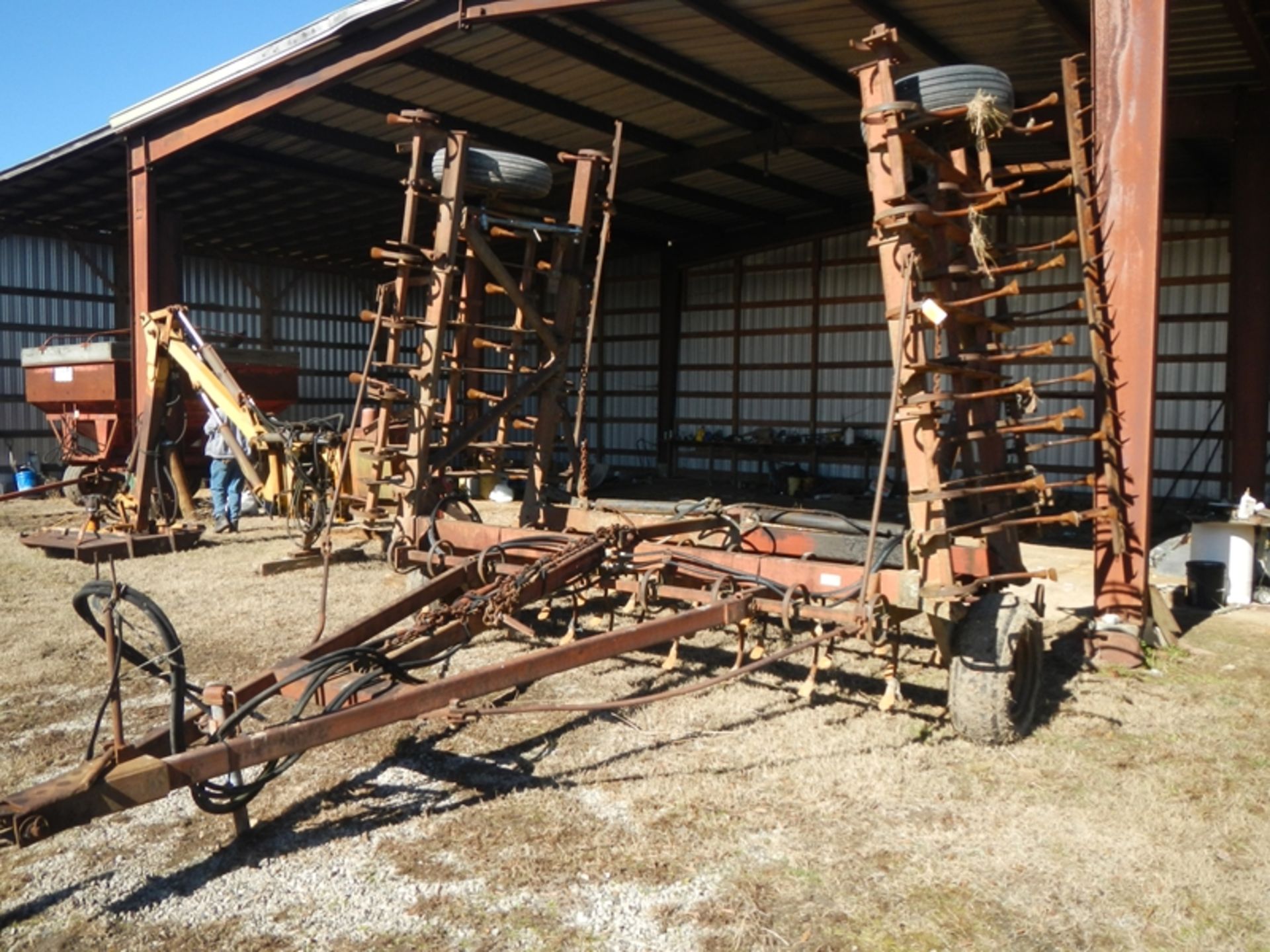 26' srping tooth field cultivator