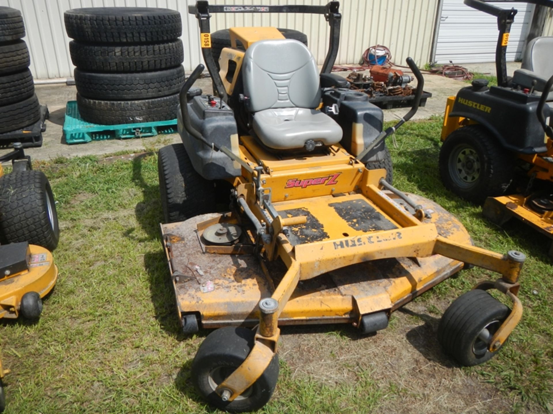 Hustler Super Z 66" lawnmower.