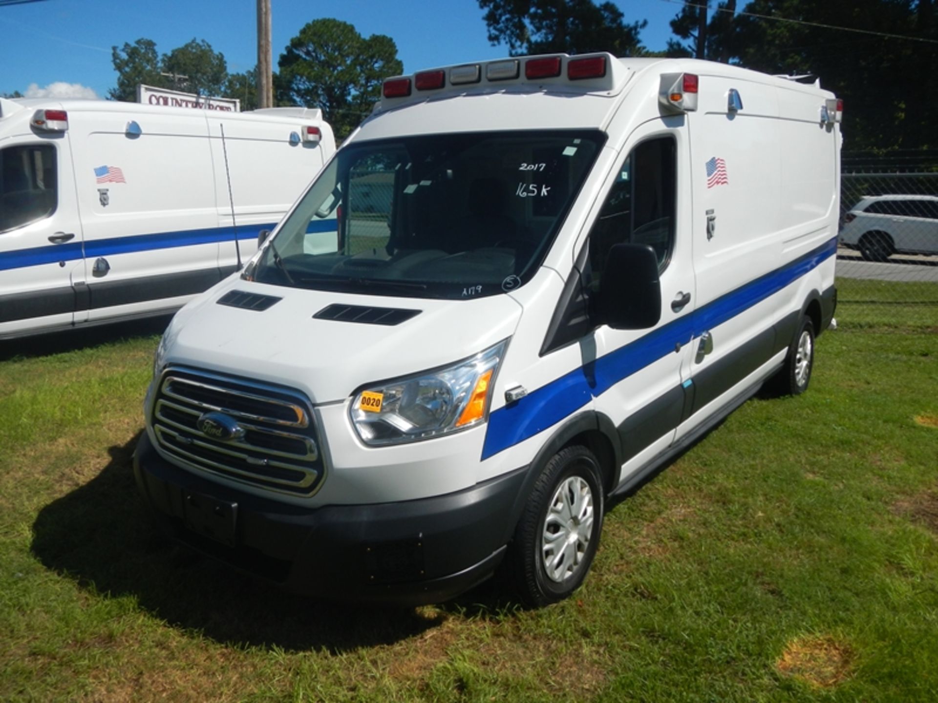 2017 FORD Transit 250 AMBULANCE - PowerStroke dsl 165,910 miles - VIN: 1FDYR2CVXHKA57717