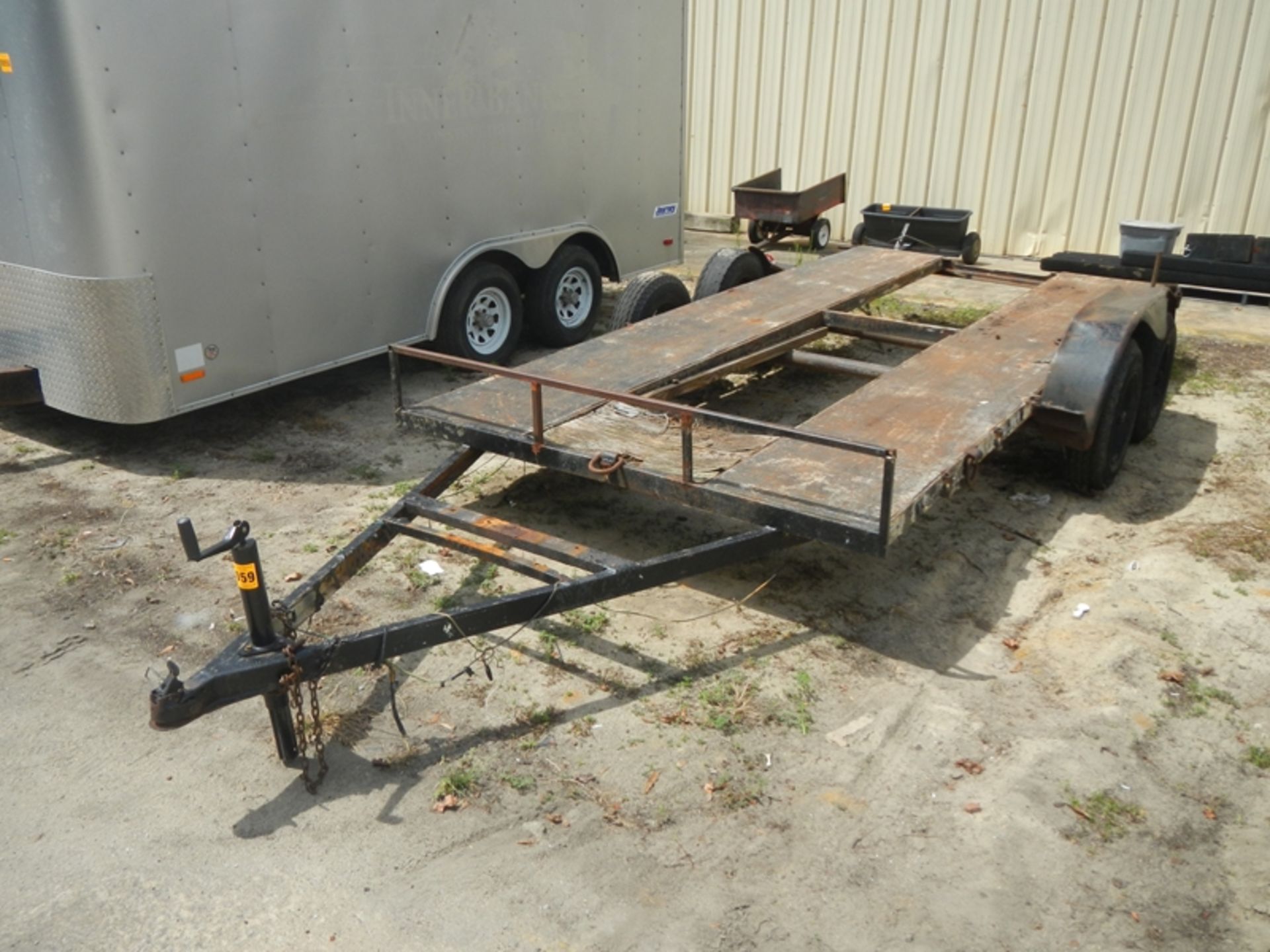 1990 Homemade dual axle trailer