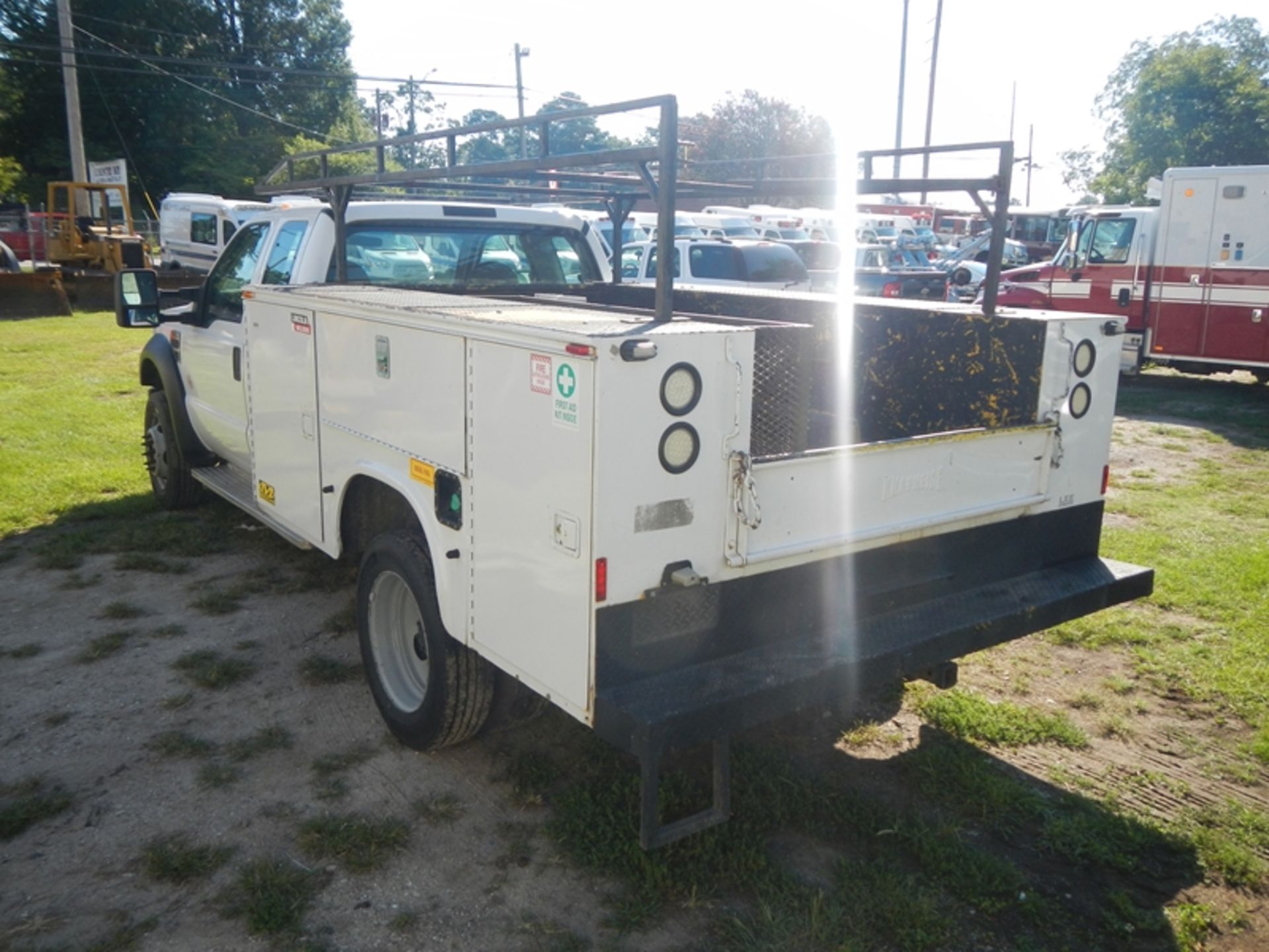 2008 Ford F550 6.0 dsl utility body - Image 5 of 7