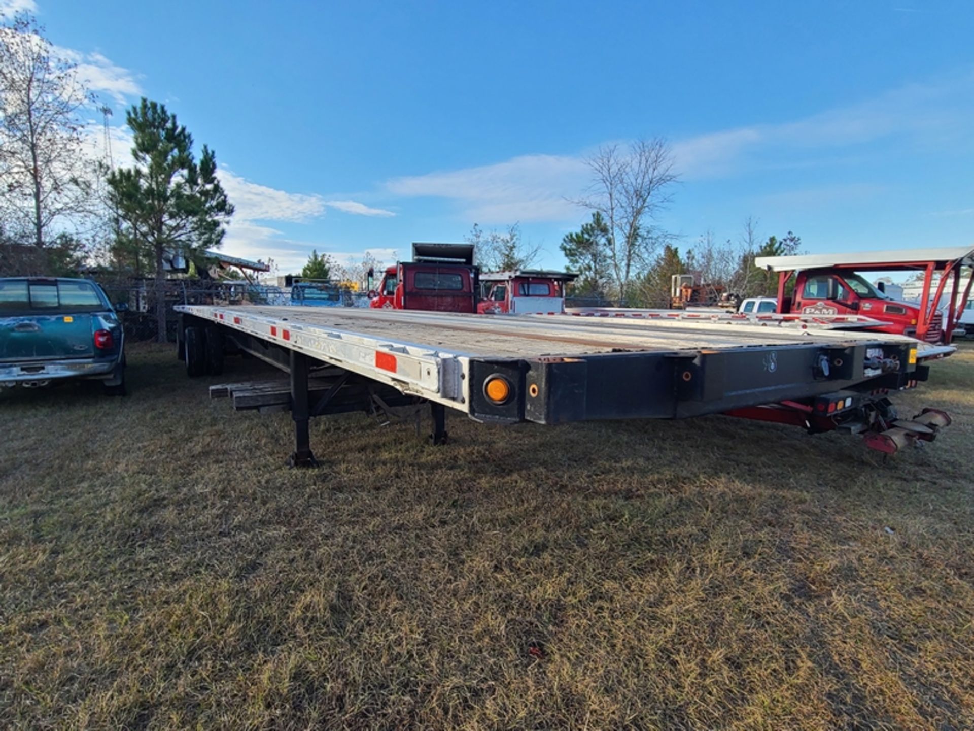 1998 WABASH aluminum over steel flat bed, spread axle - 1JJF482W7WL532729 - Image 5 of 5