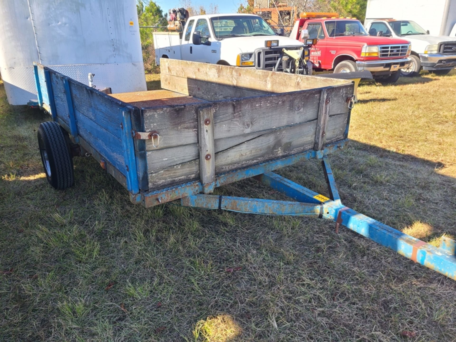 6' X 12' steel trailer with sides and ramps - Image 2 of 4
