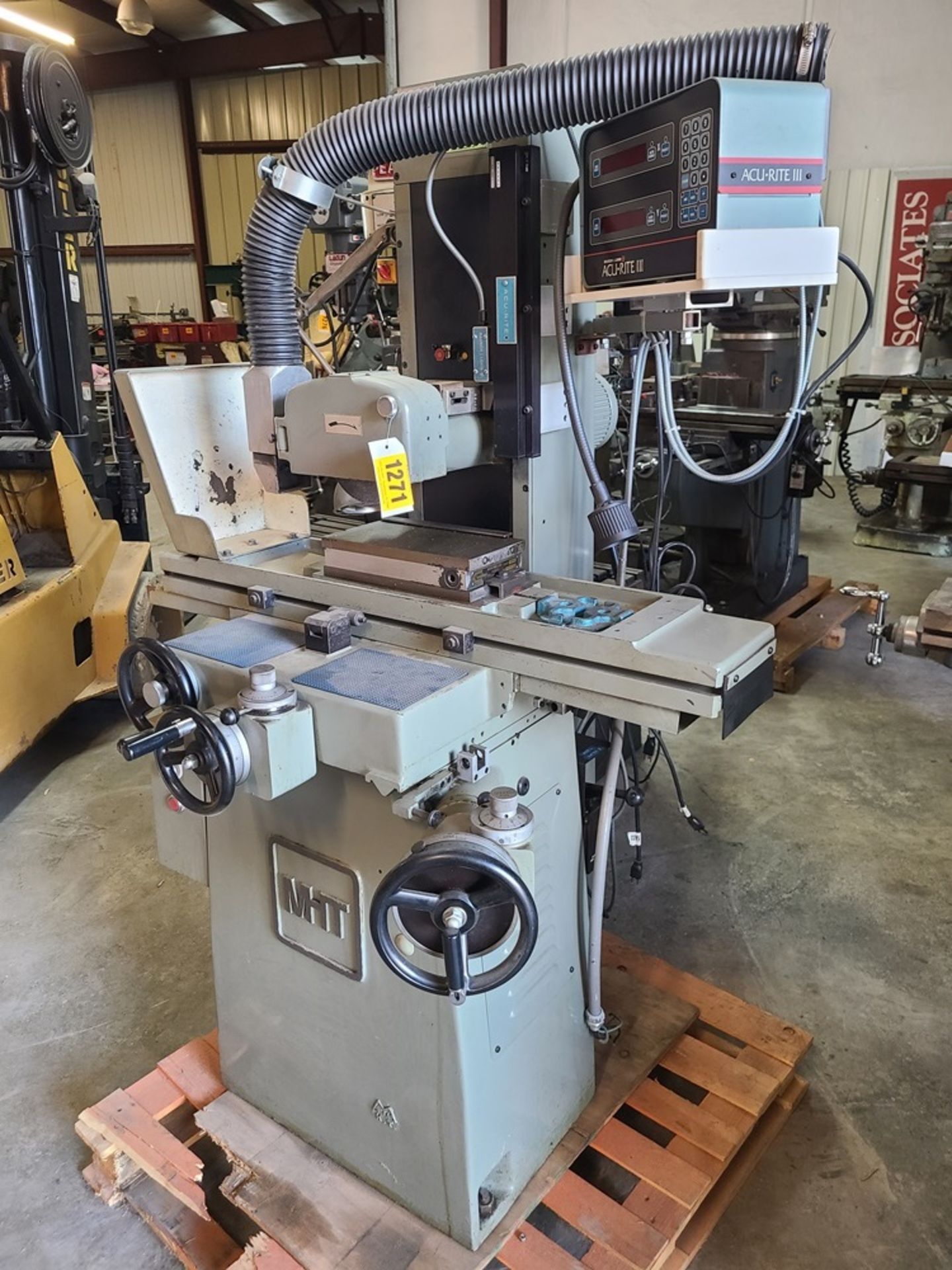 MHT surface grinder - MODEL MSG200MH, 3PH, 6" X 12", Accurite digital head