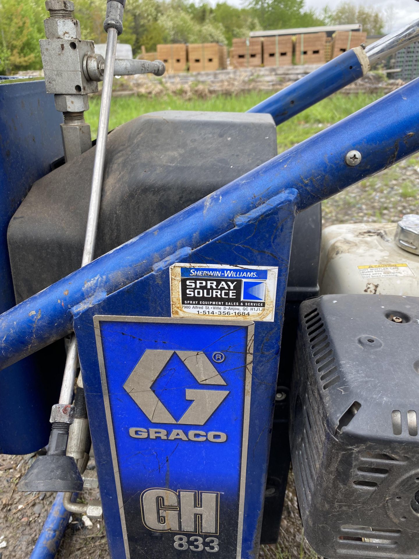 GRACO GH833 GH-833 Gas Hydraulic Sprayer - Image 5 of 11
