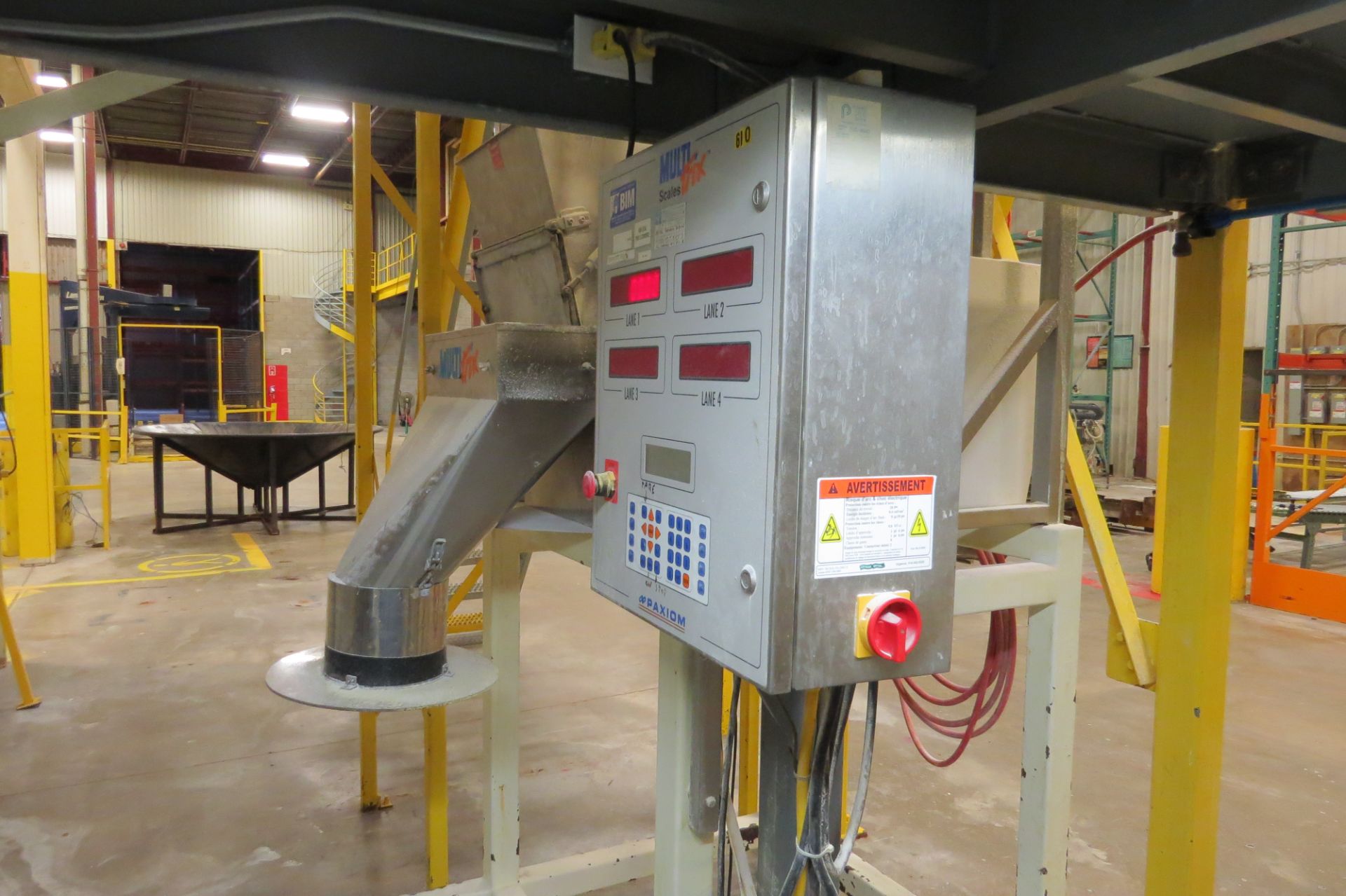 WEIGHPACK Multi-Trix Scale Filler machine mod. AEF-15, ser. 1331 with steel support frame - Image 22 of 25