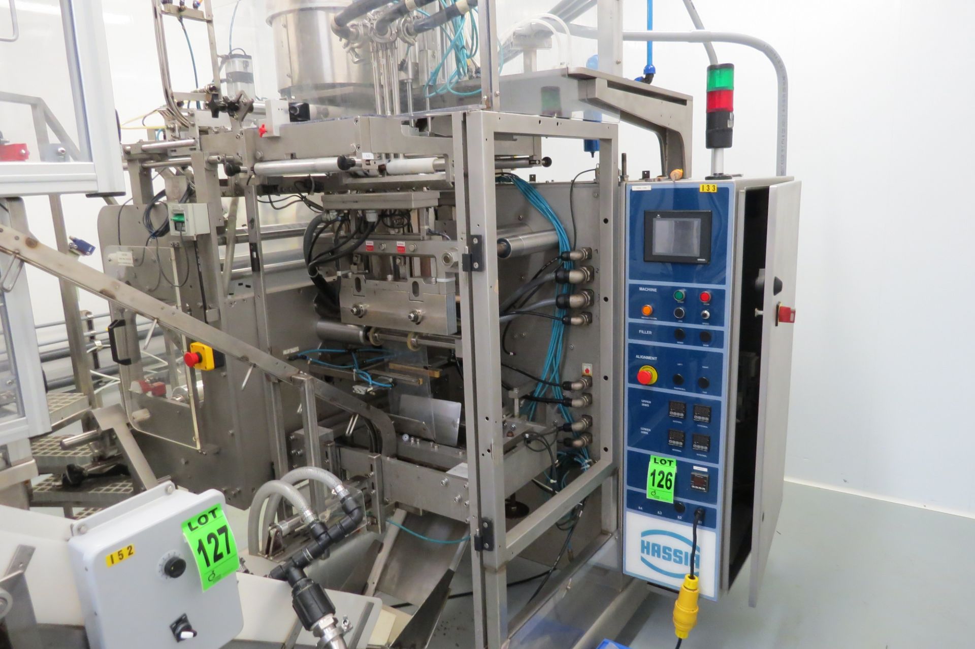 HASSIA/PROCEPACK Four-Sided Pouch/Sachet filling system mod. FVU 22/30 with - Image 5 of 28