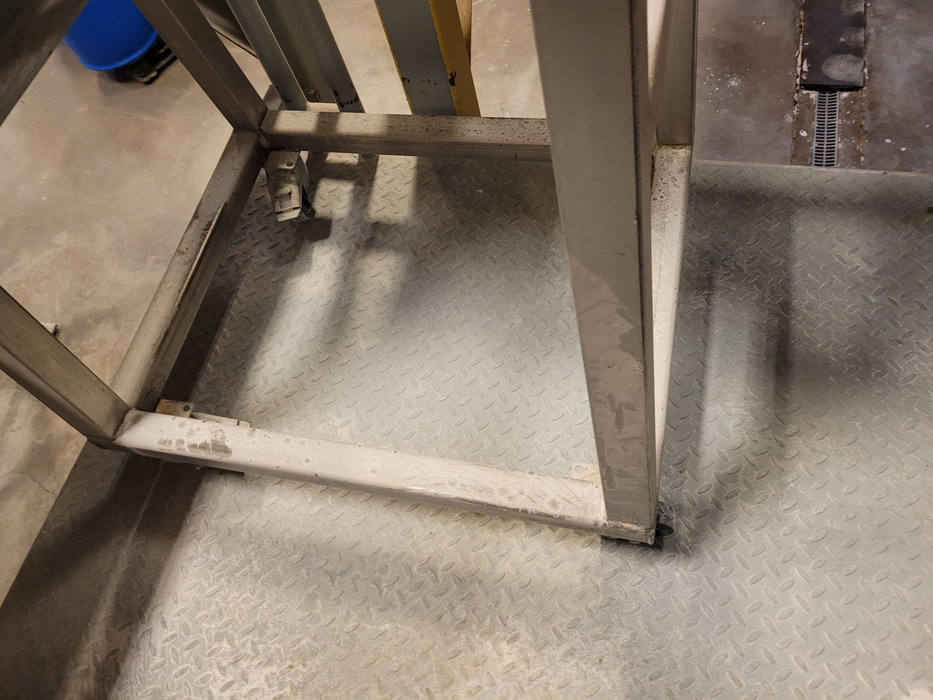 Stainless steel hopper cart - Image 2 of 3