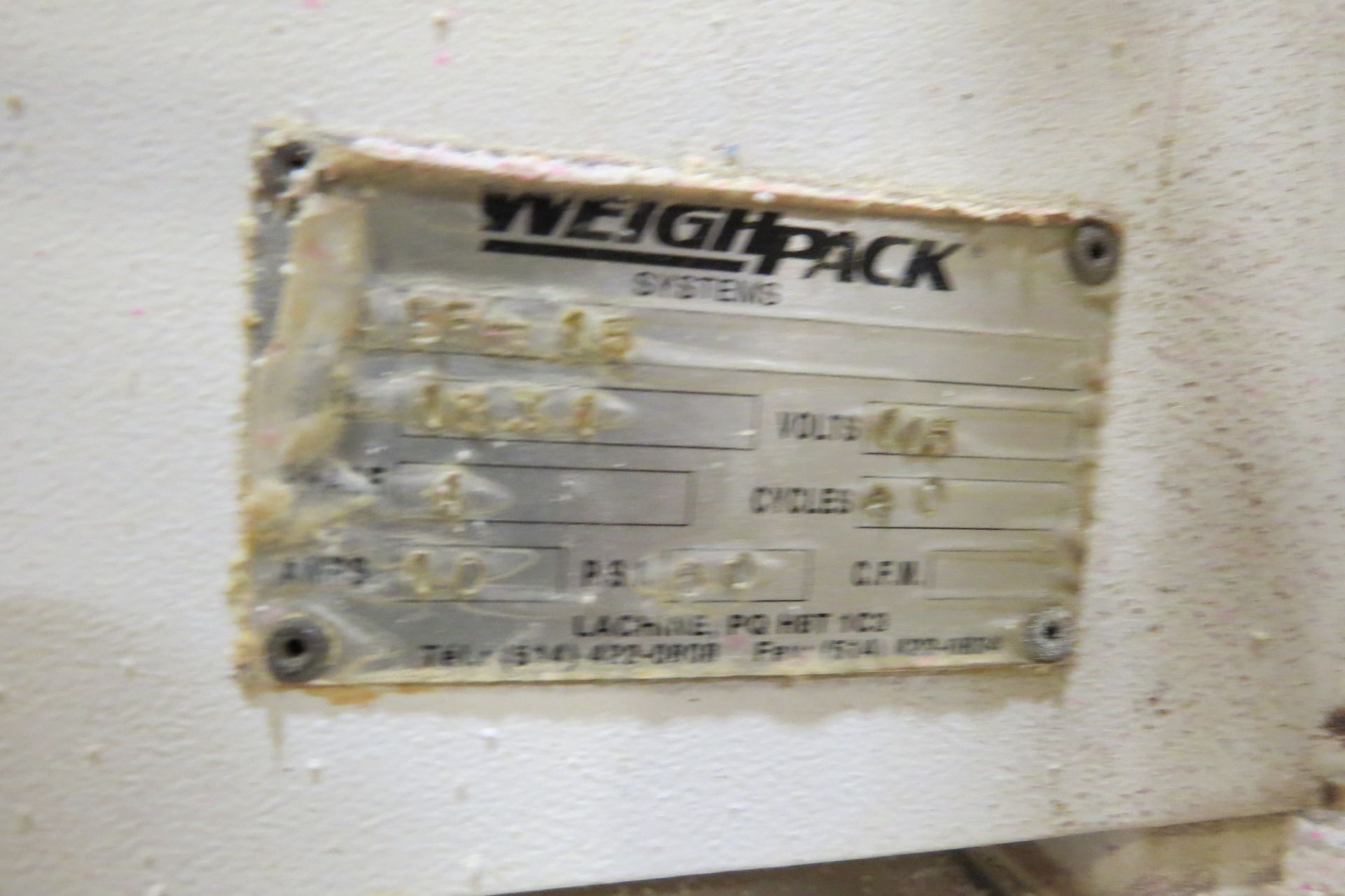WEIGHPACK Multi-Trix Scale Filler machine mod. AEF-15, ser. 1331 with steel support frame - Image 11 of 25