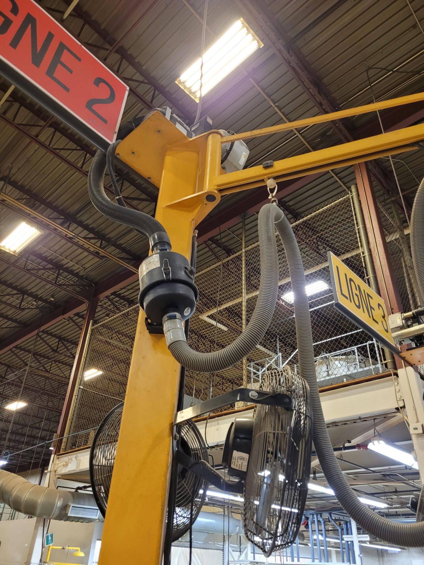 TAWI Vacu-Move mod. VM120 Vacuum Tube lifting system with jib crane and free-standing column - Image 4 of 5