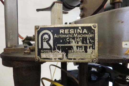 RESINA mod. SN-30 heavy duty automatic single head chuck capper ser. 94-7248 - Image 17 of 22