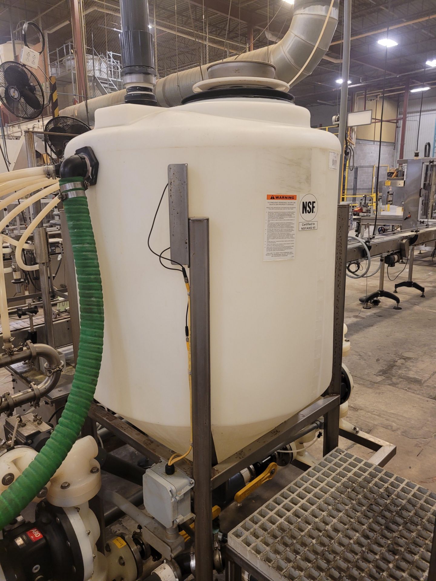 2018 NJM-CLI 1L-10L cap. 8-head pressure filler mod. EF100-S008, ser.14440-01 including control pan - Image 15 of 46