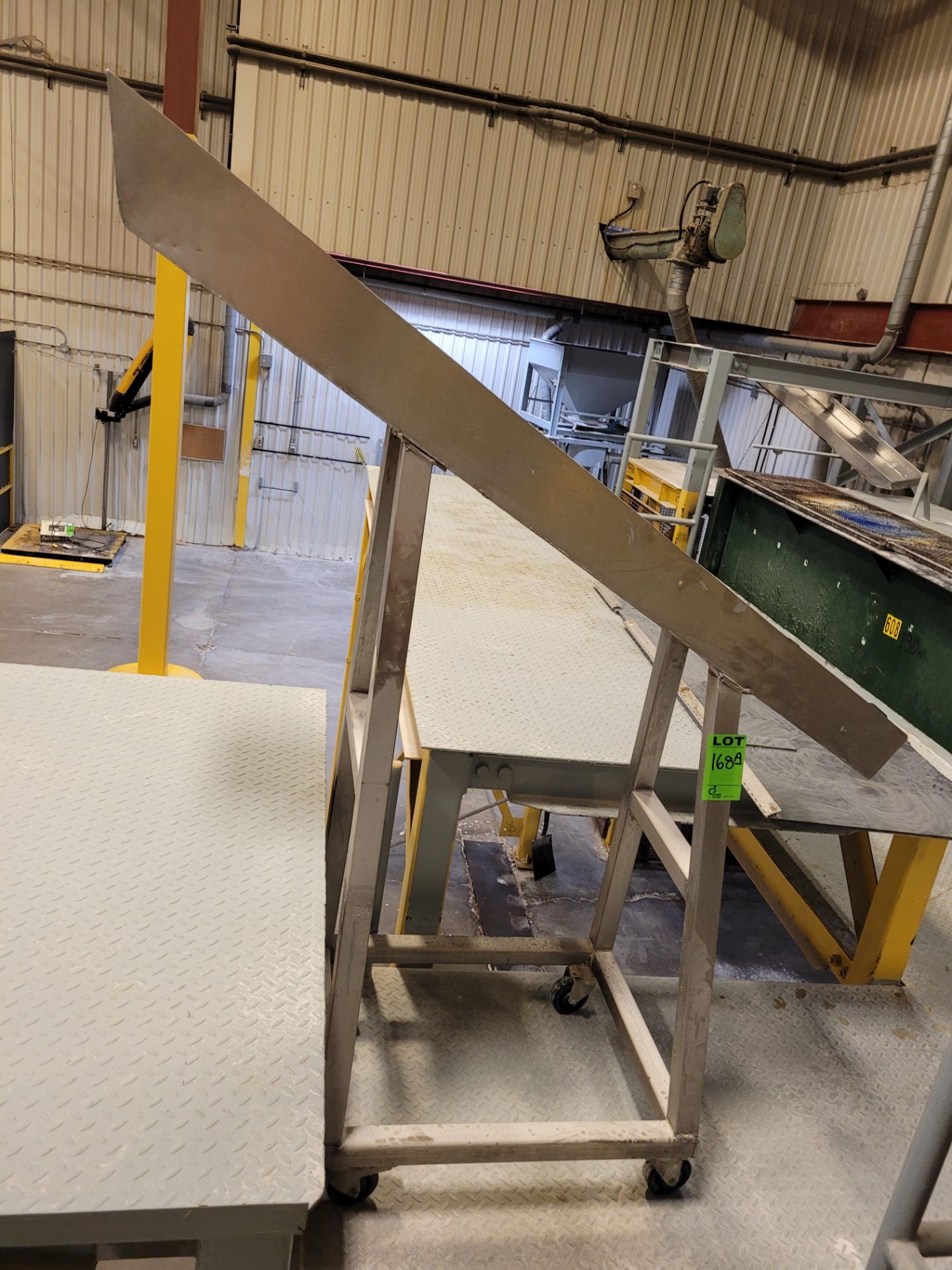 Stainless steel hopper cart - Image 3 of 3