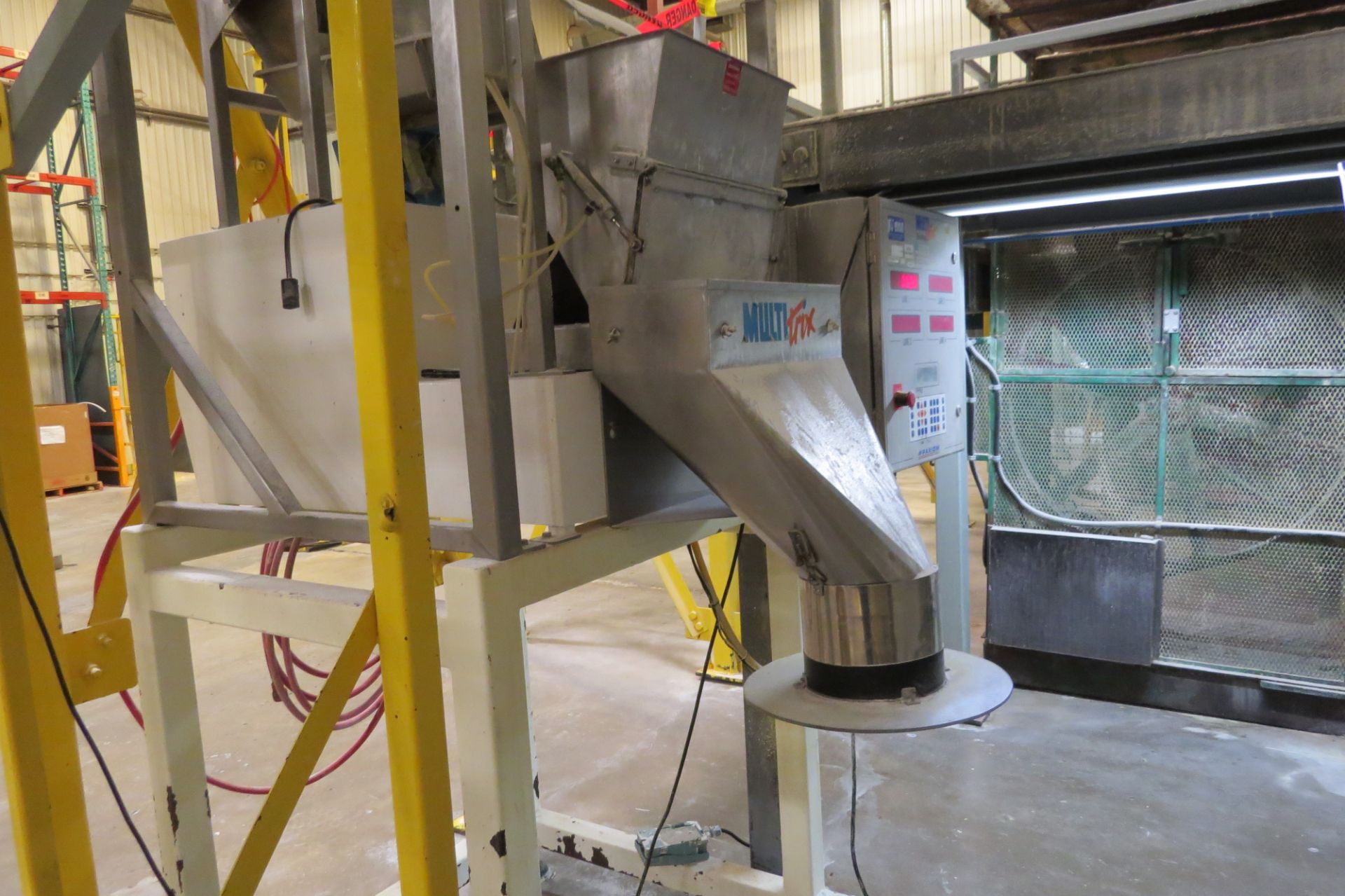 WEIGHPACK Multi-Trix Scale Filler machine mod. AEF-15, ser. 1331 with steel support frame - Image 19 of 25