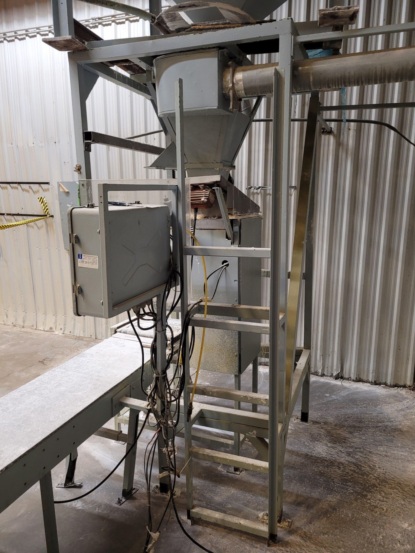Custom powder filling machine with GMC Controller, hopper, conveyor - formerly used for caustic prod - Image 13 of 19