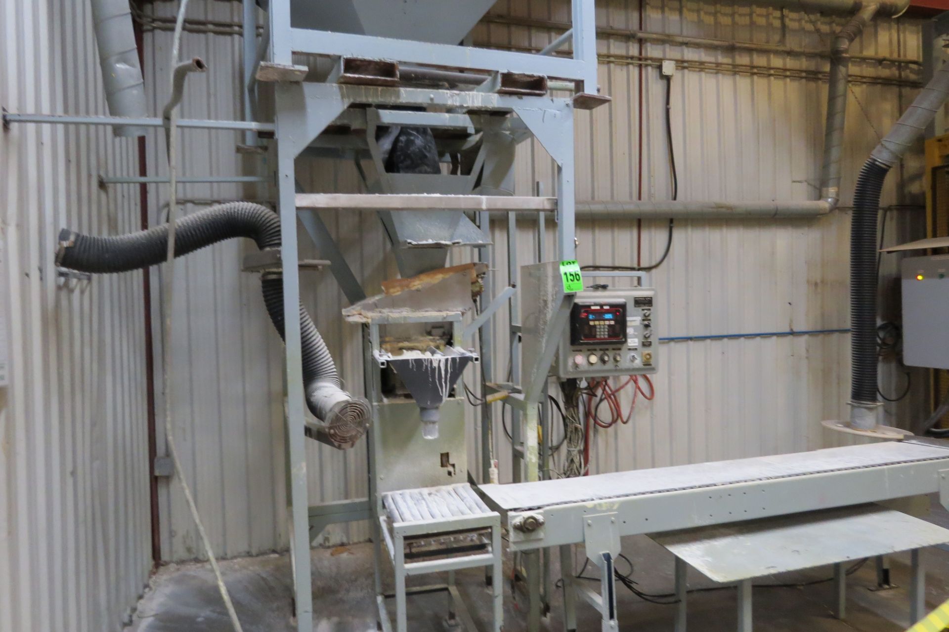 Custom powder filling machine with GMC Controller, hopper, conveyor - formerly used for caustic prod - Image 18 of 19