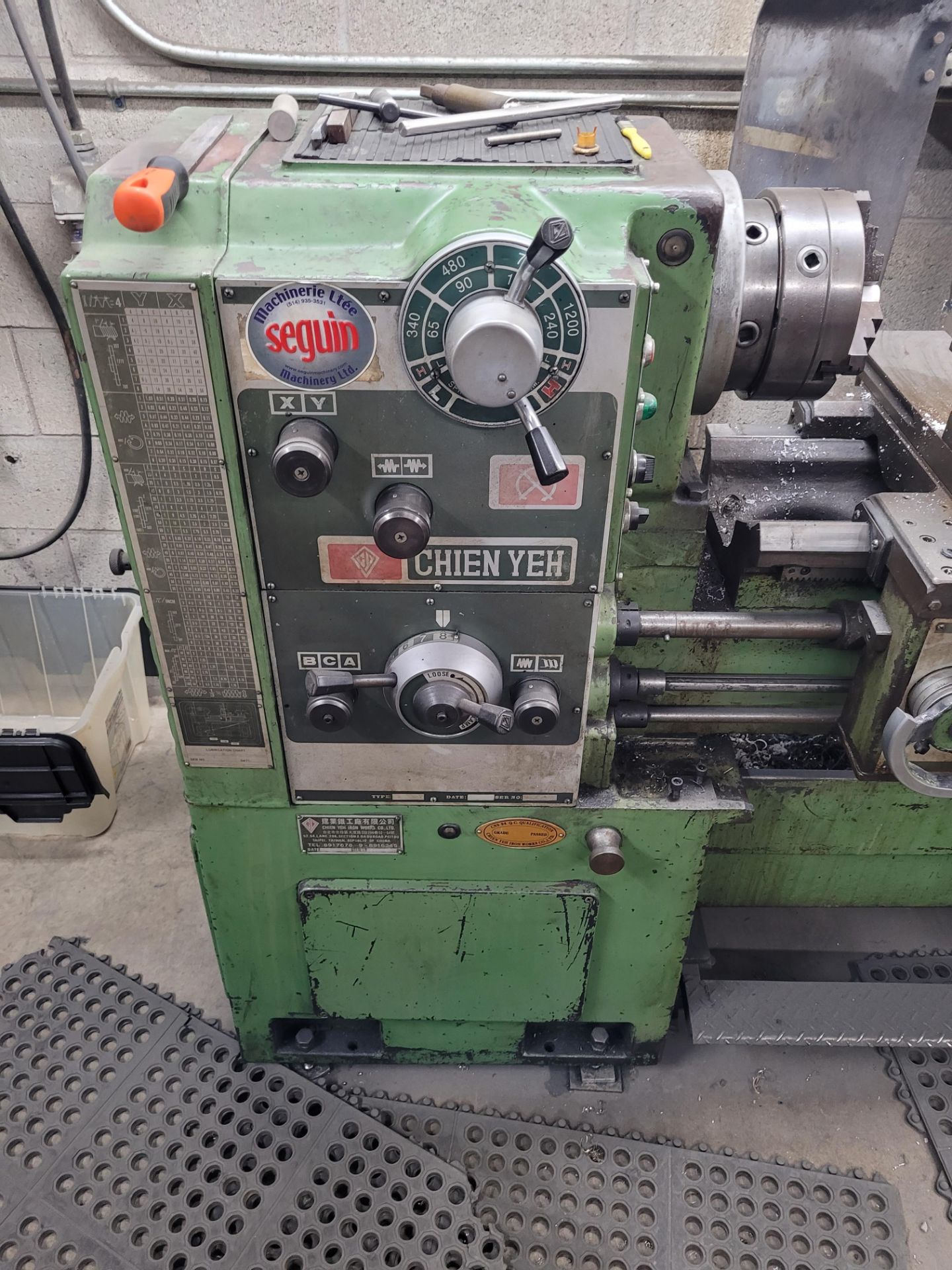 CHIEN YIEH Lathe mod. CY405Gx1000 - Image 7 of 18