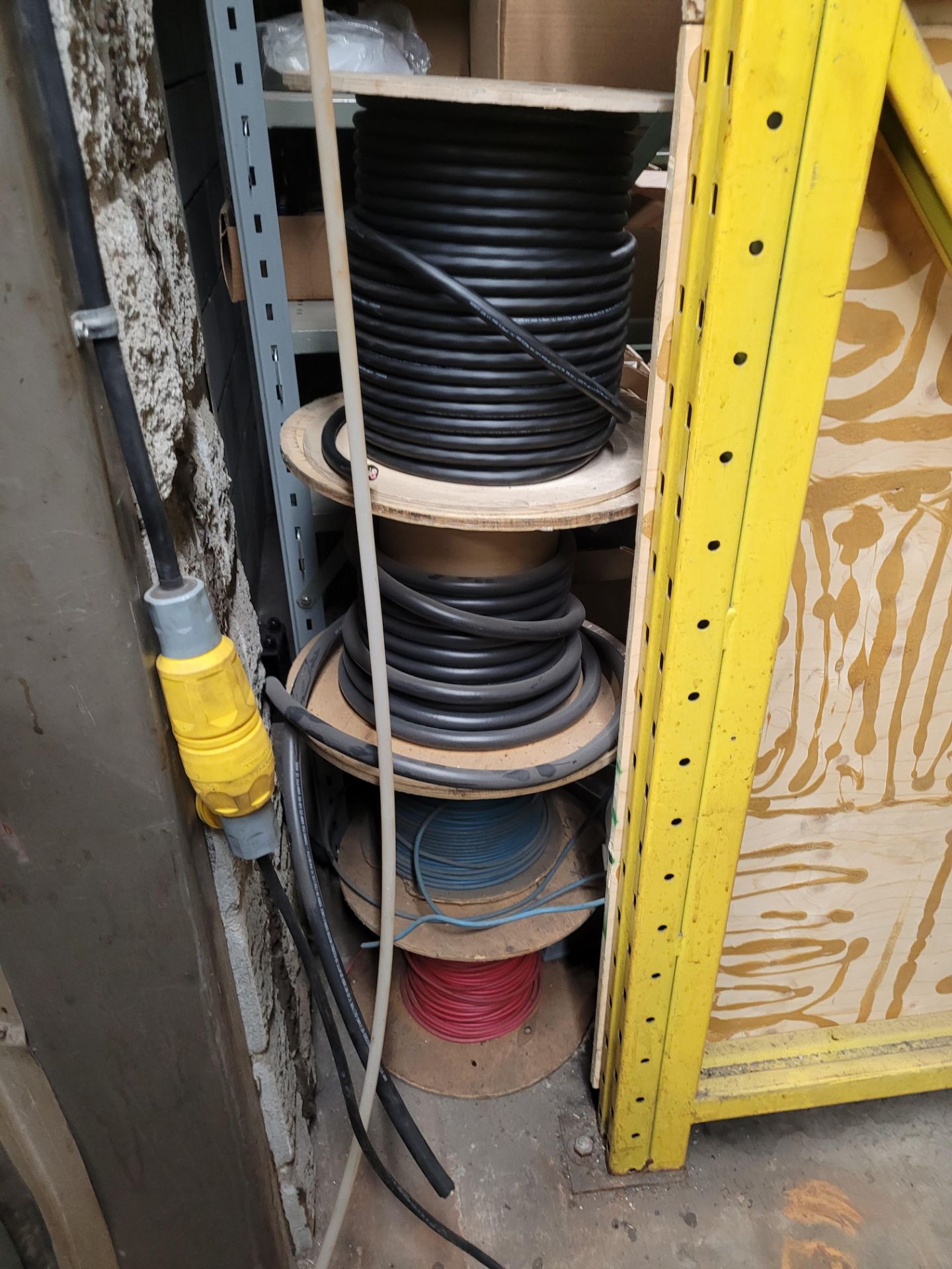 Lot of (4) rolls of wire