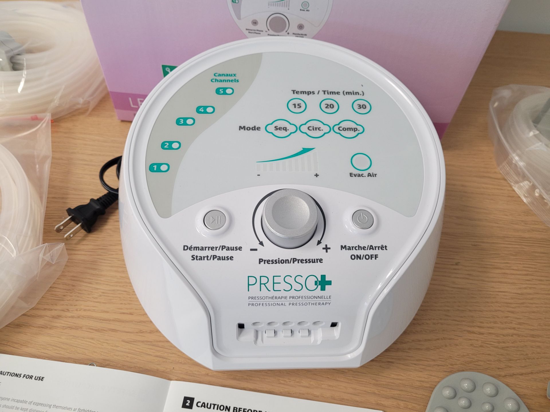 Complete Presso+ Pressotherapy Kit: Presso+ Console - Image 8 of 16