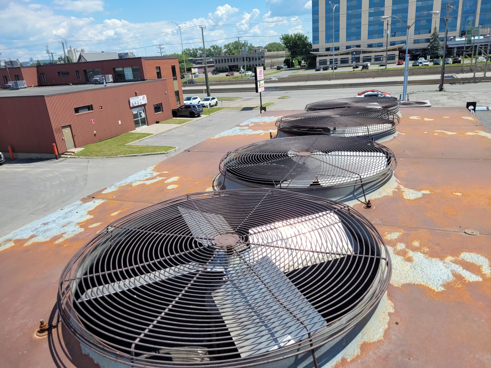 BLANCHARD-NESS 4-Fan rooftop condenser - Image 10 of 10