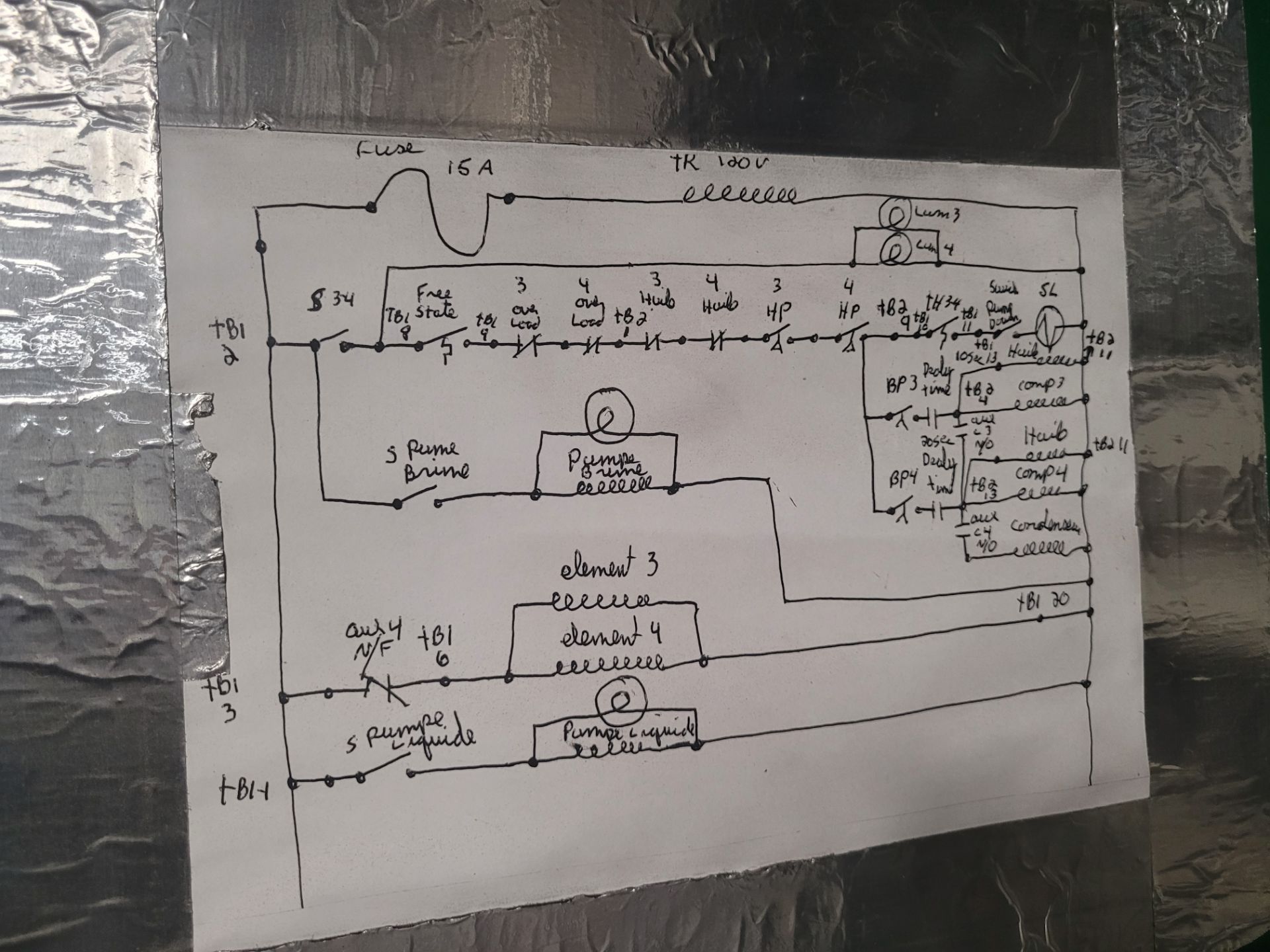 CARRIER Chiller with LINCOLN AC motor mod. 3247, 1765 RPM, ser. 217522, 40 HP, 3 PH, 5775V, 40A, 60 - Image 32 of 40