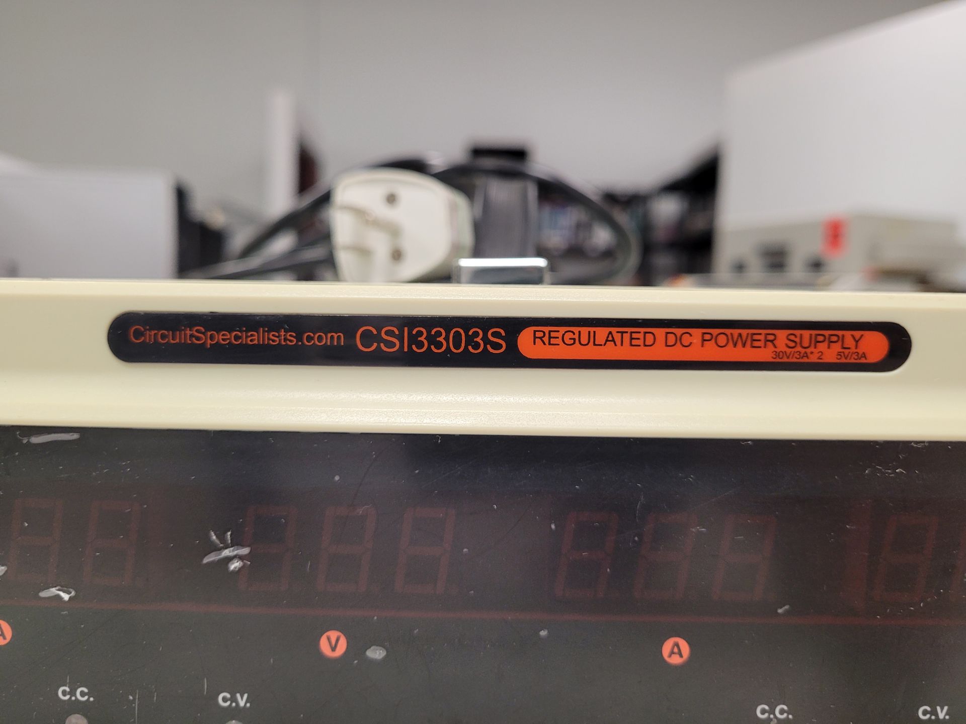 CIRCUITSPECIALISTS Regulated DC Power Supply mod. CSI3303S, 30V/3A - Image 4 of 4
