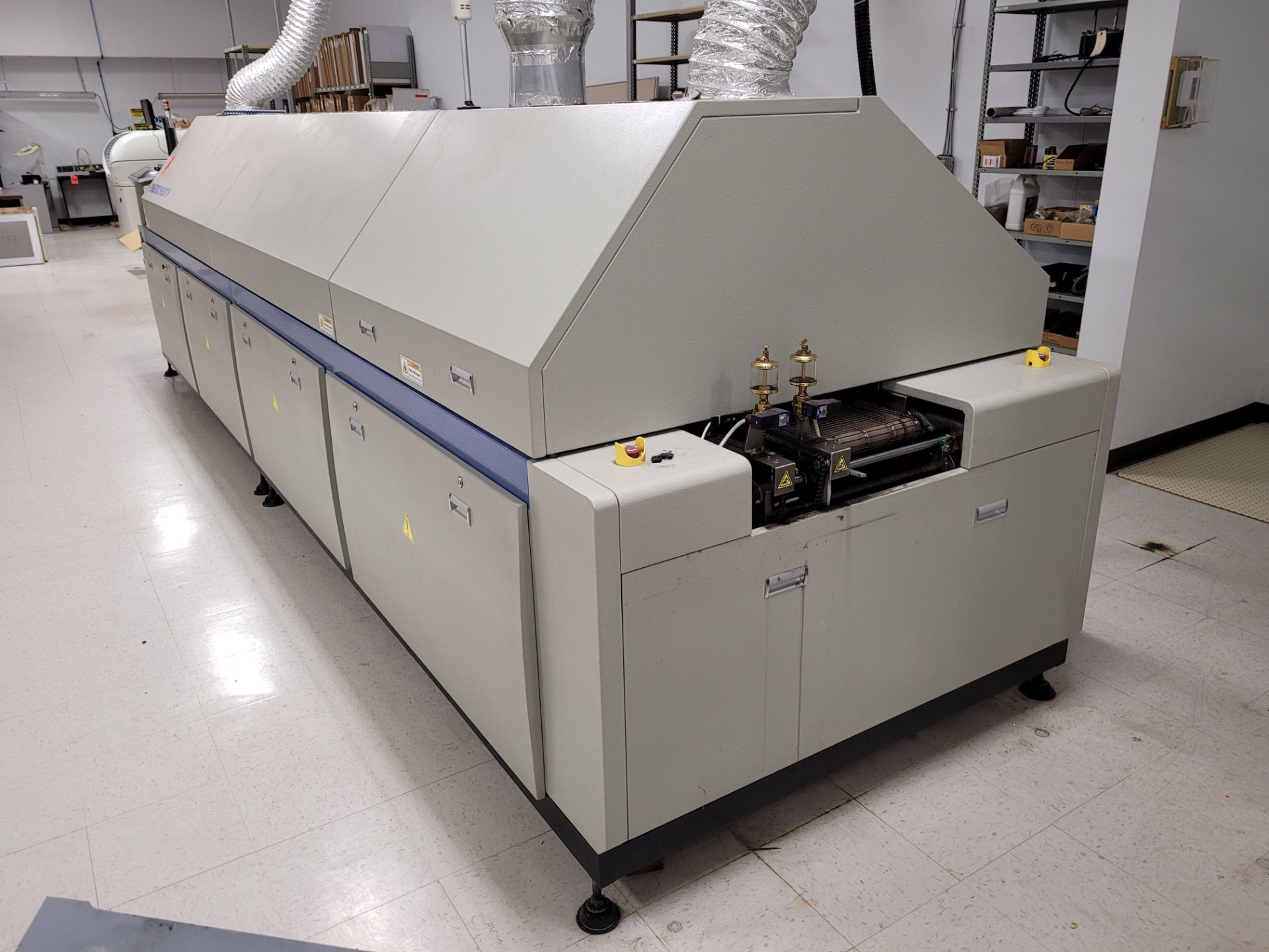 2015 MANNCORP mod. THERMOHEAT V CR1000 10-Zone SMT Reflow Oven and digital control panel ser. C20140 - Image 11 of 17