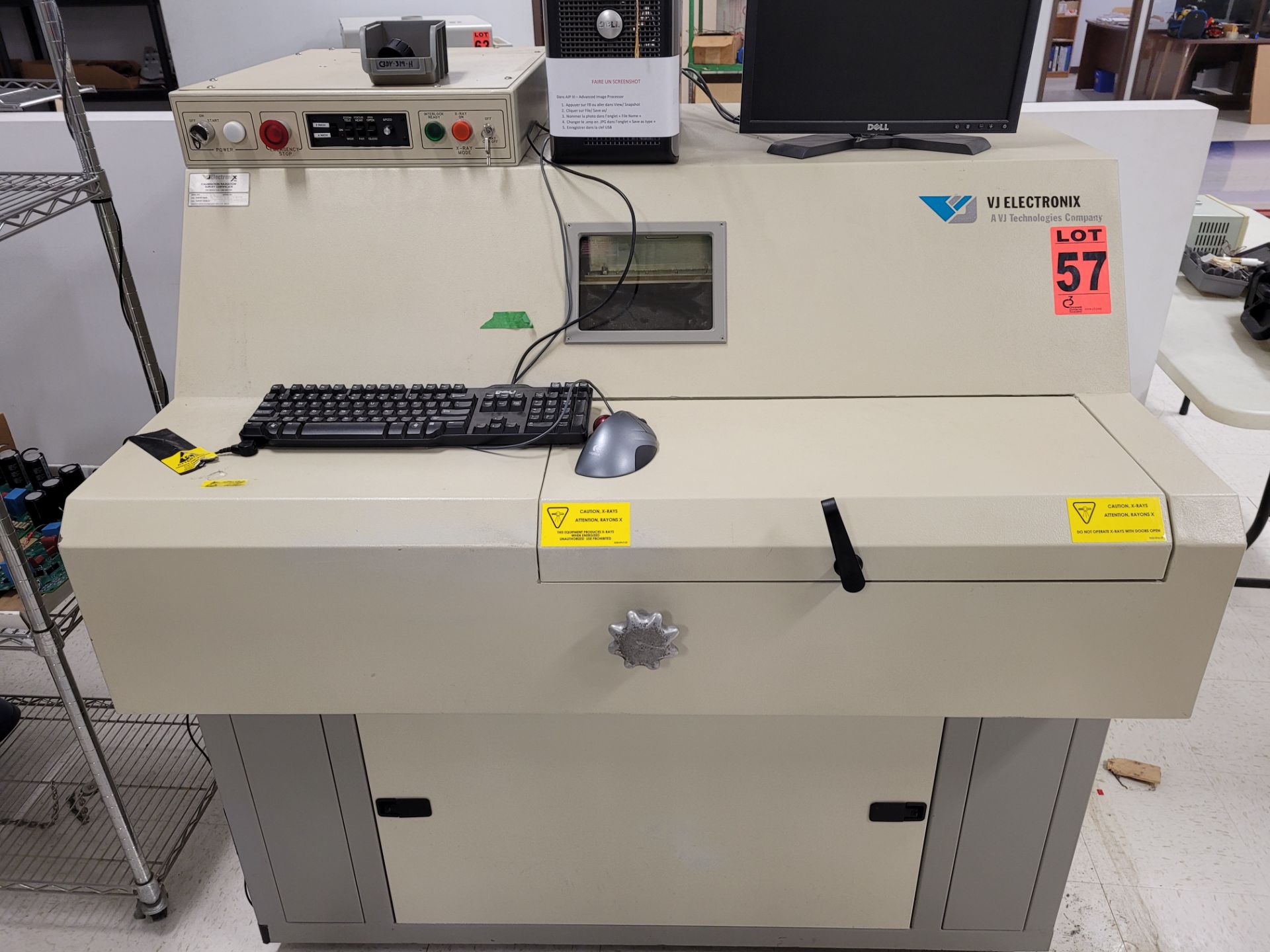 2010 VJ ELECTRONIX mod. X1000LP Xray Inspection system - Image 11 of 18