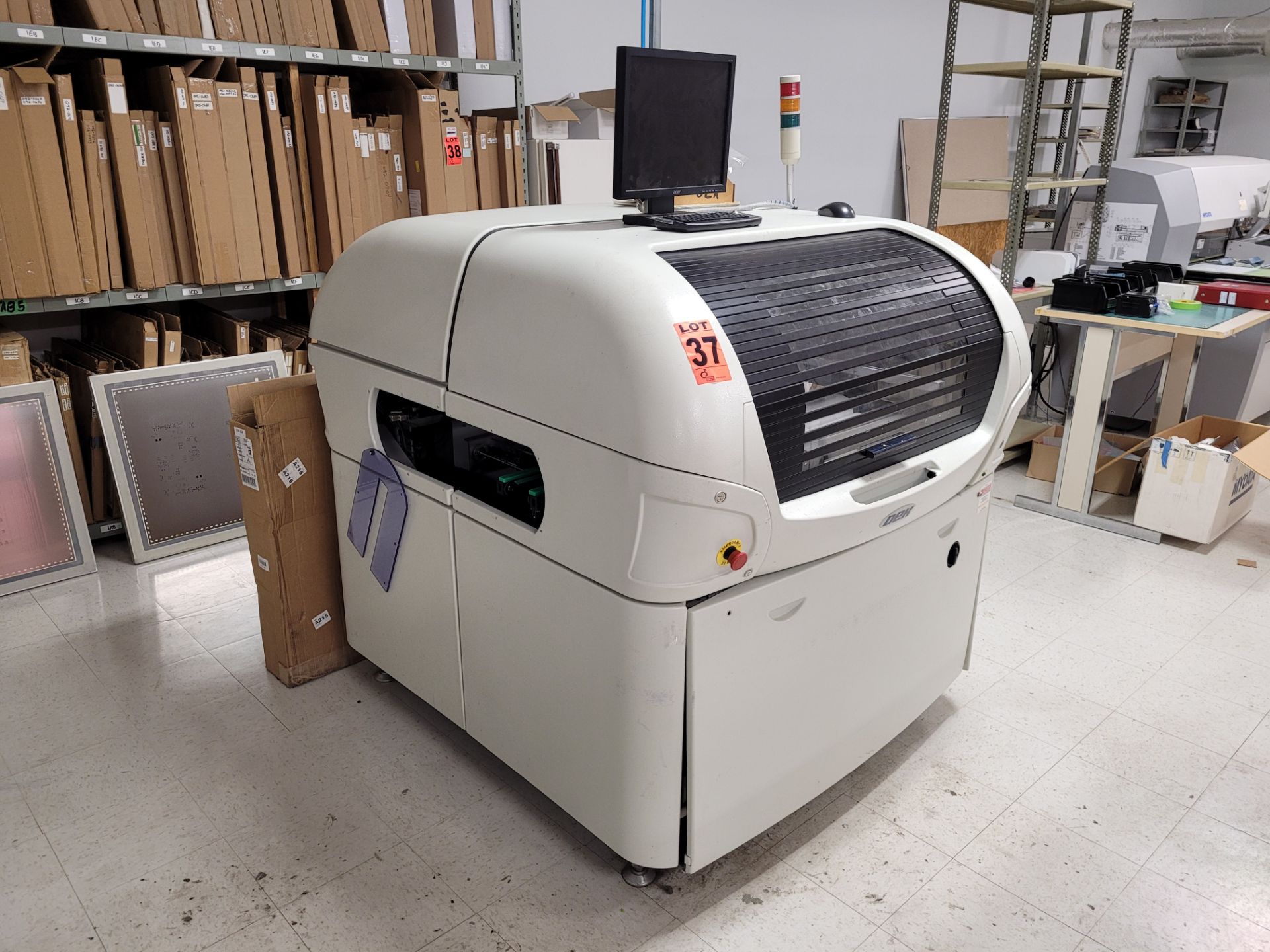 DEK mod. HORIZON 02i Screen Printer, ser. 286085, 230V 50/60Hz, 06 Full Load Amps, 5-8 Bar Compresse - Image 17 of 21